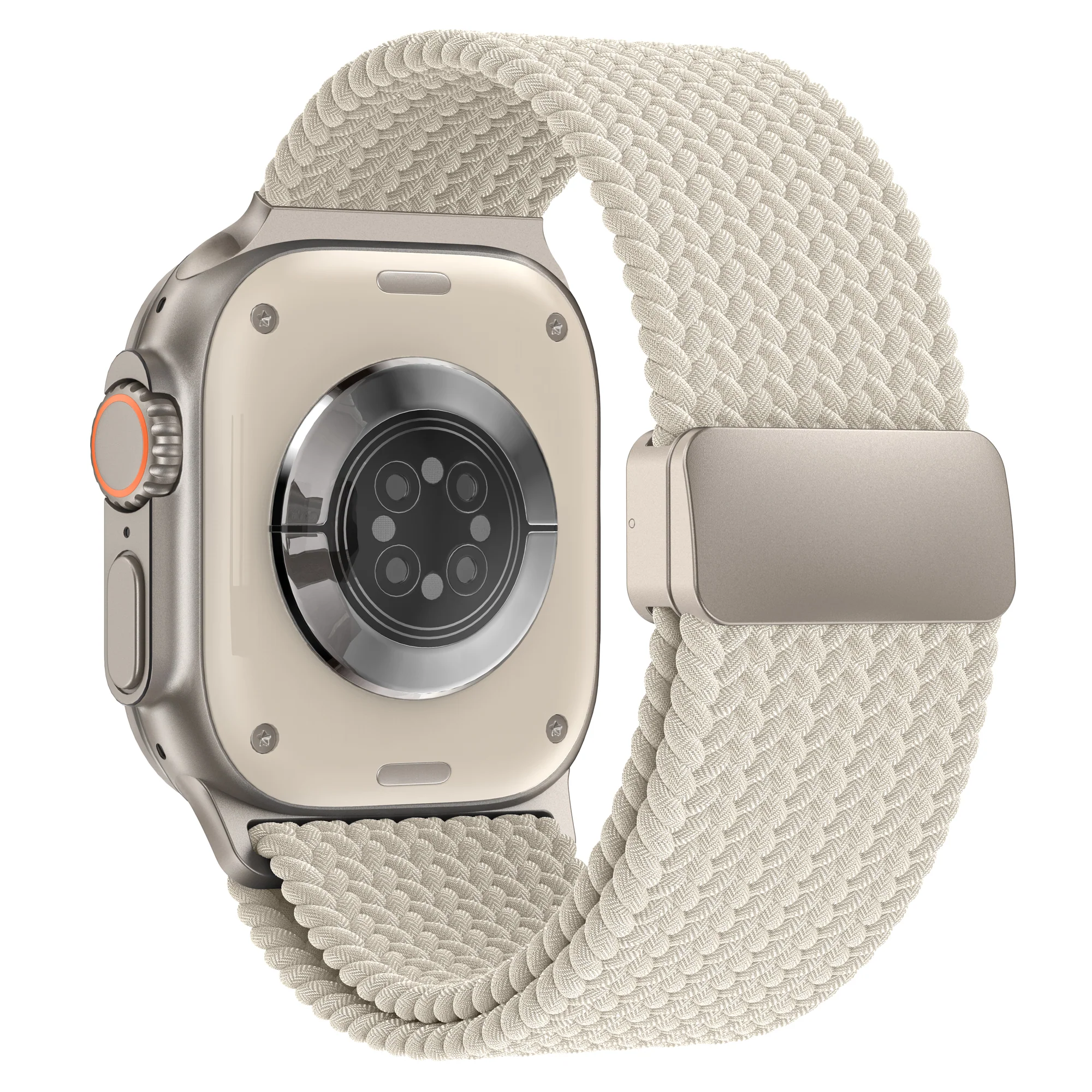 arktisband Geflochtenes Apple Watch Ultra Armband "Casual" mit Magnetverschluss - Image 2