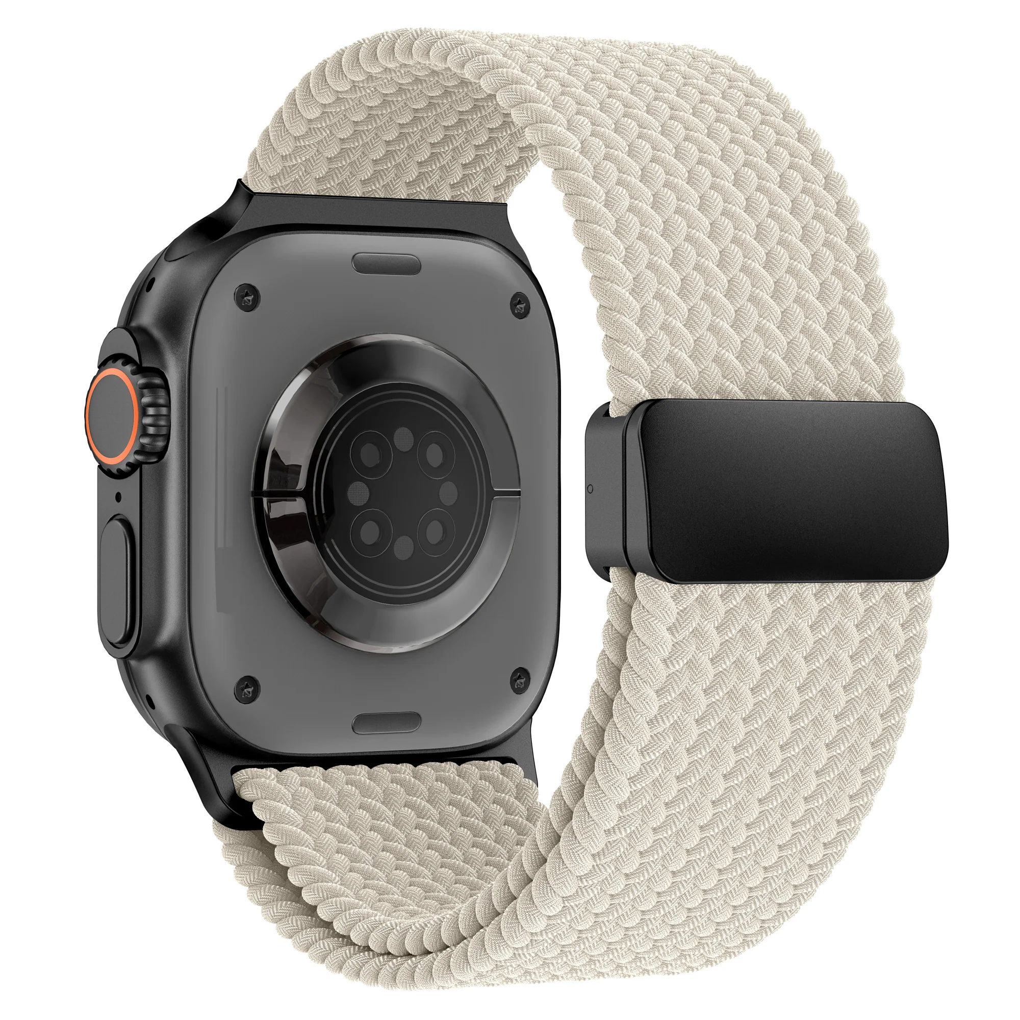 arktisband Geflochtenes Apple Watch Ultra Armband "Casual" mit Magnetverschluss - Image 6