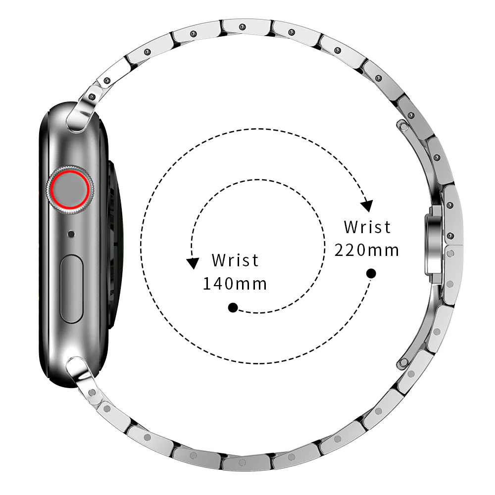 arktisband Apple Watch Edelstahl Armband "Momento" - Image 18