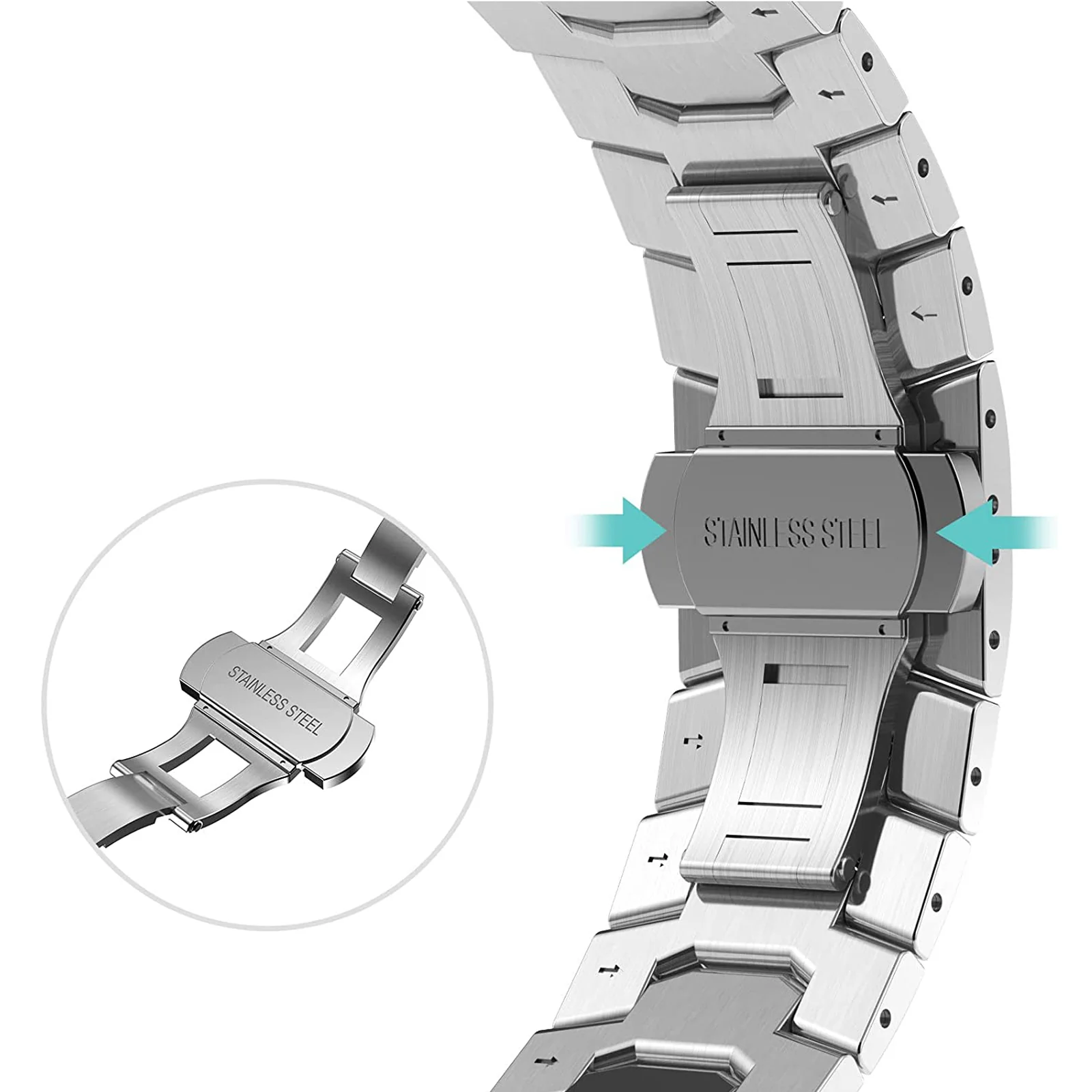 arktisband Apple Watch Edelstahl Armband "Momento" - Image 19