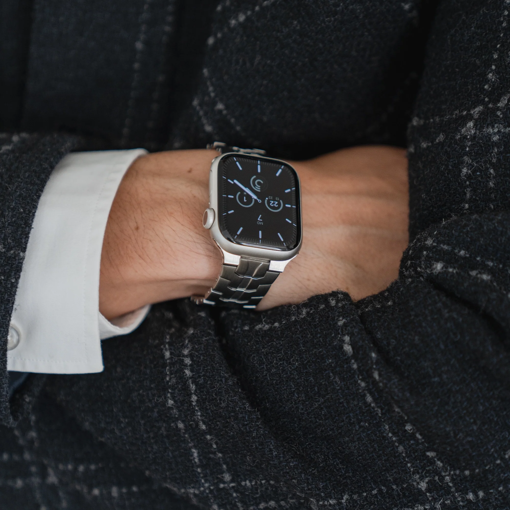 arktisband Apple Watch Edelstahl Armband "Momento" - Image 22