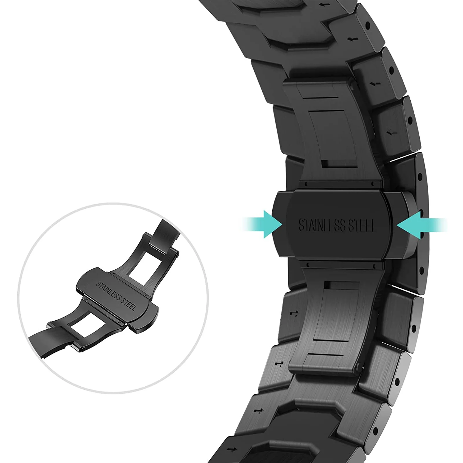 arktisband Apple Watch Edelstahl Armband "Momento" - Image 8