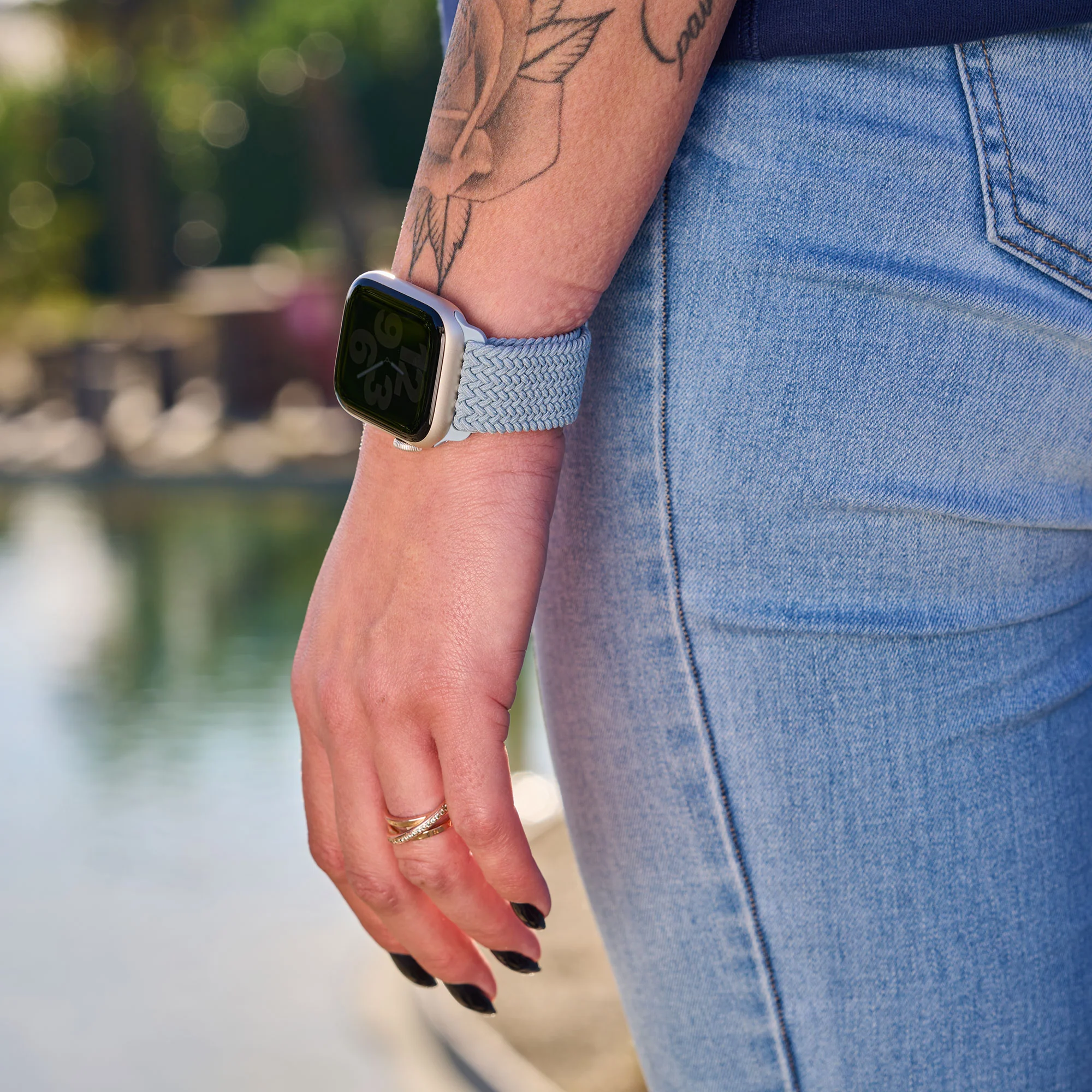 arktisband Apple Watch geflochtenes Flex Loop Armband - Image 100