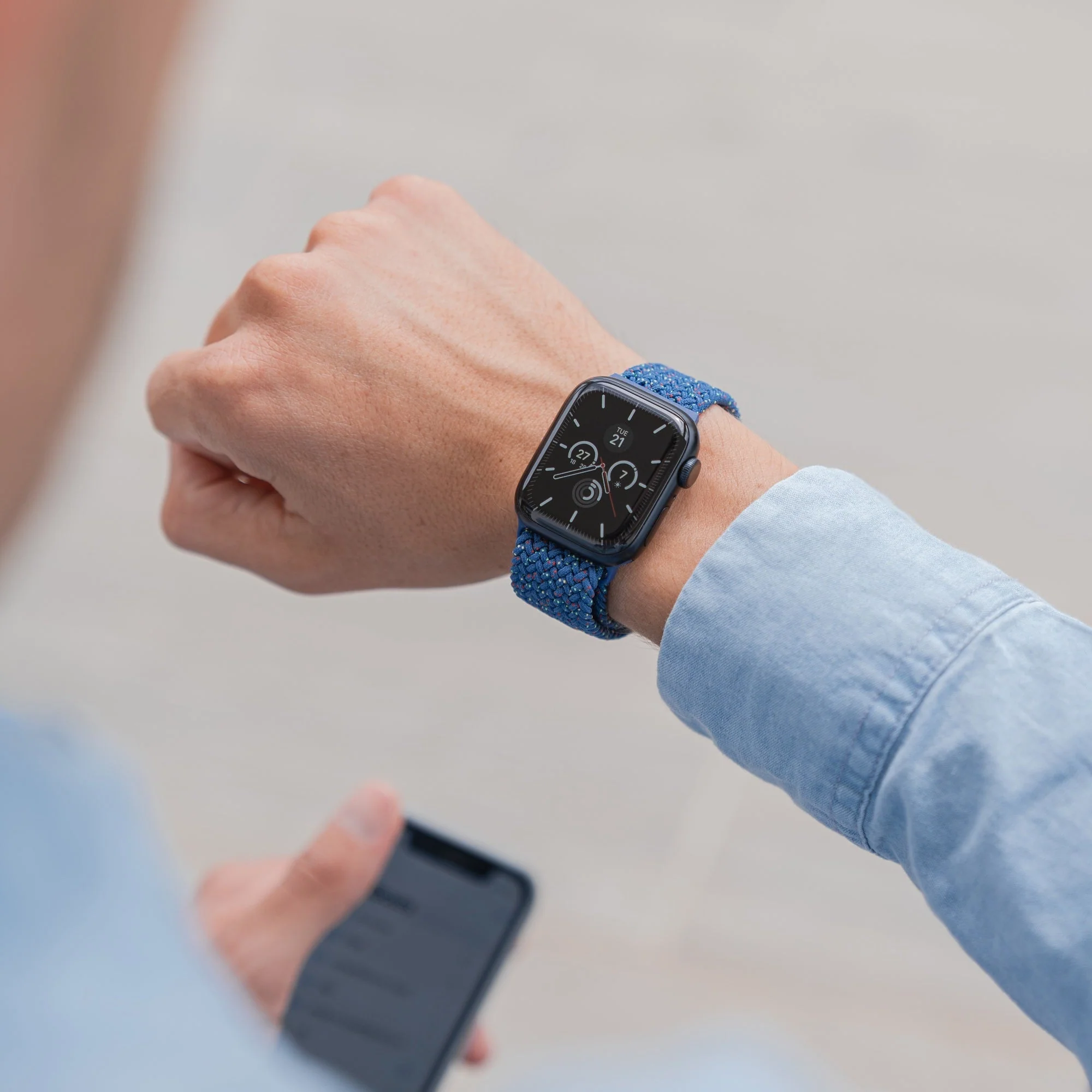 arktisband Apple Watch geflochtenes Flex Loop Armband - Image 86
