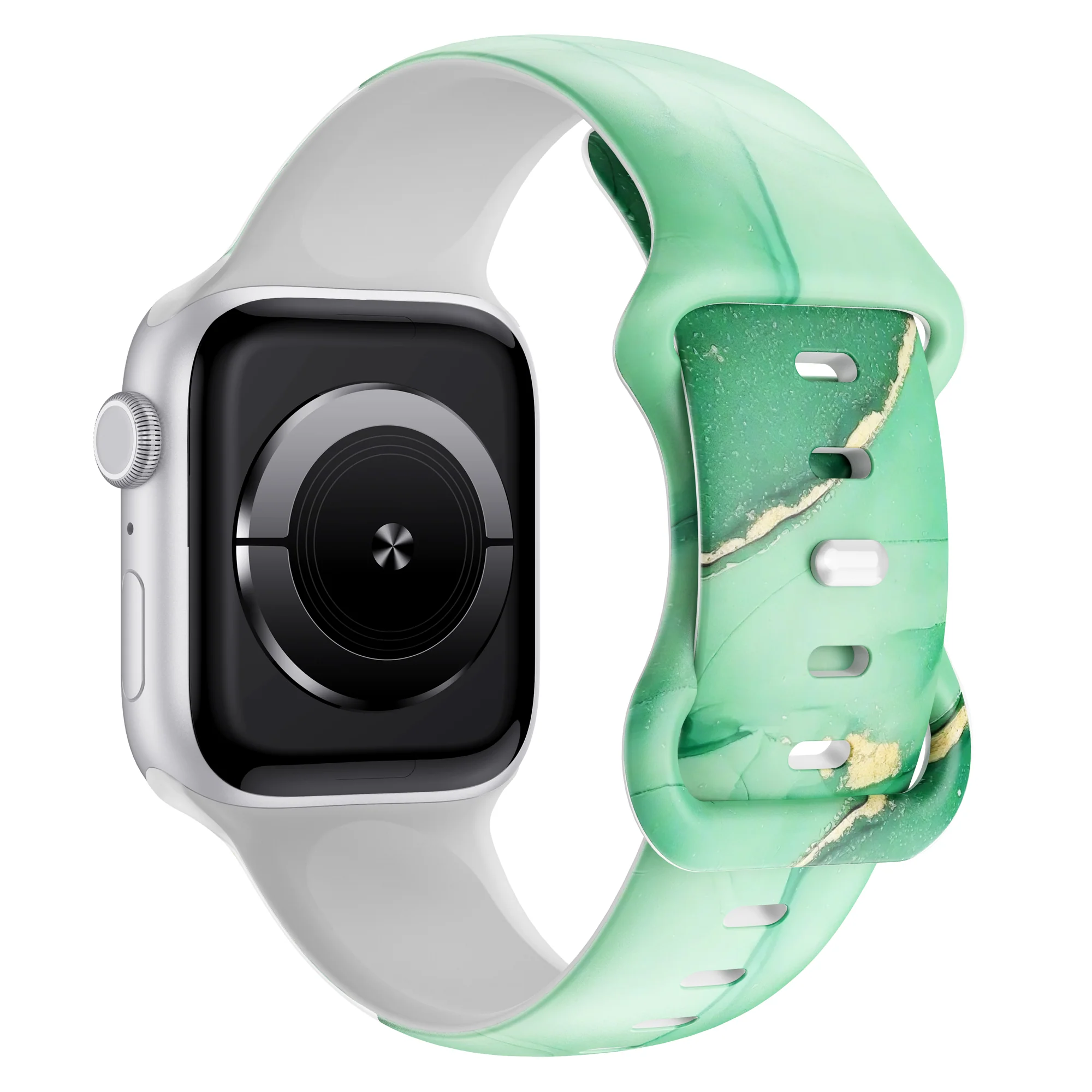 arktisband Green Marble Apple Watch Armband - Image 2