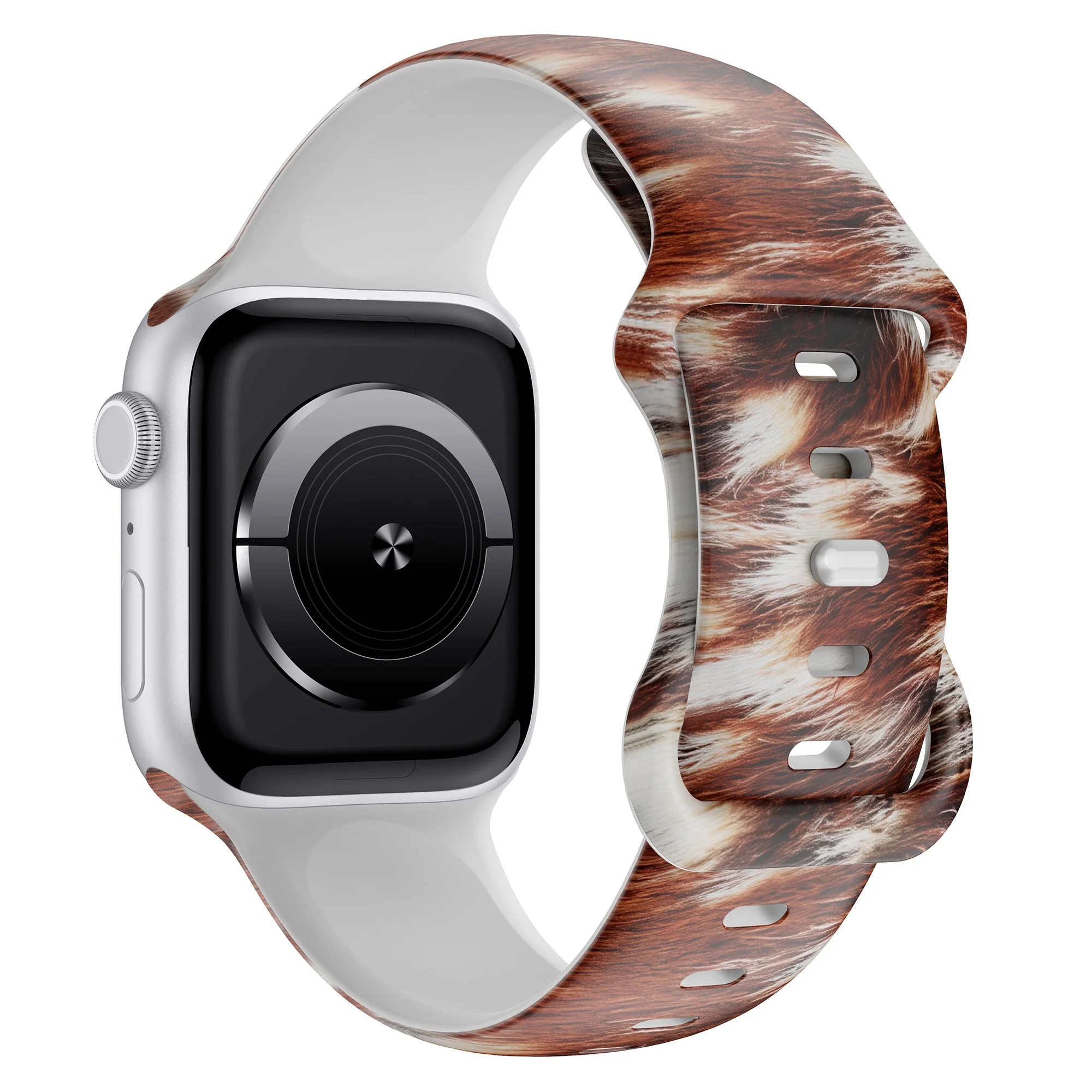 arktisband Kuhfell Braun Apple Watch Armband - Image 2
