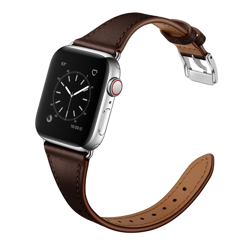 arktisband Apple Watch Lederarmband „Napoli" - Image 11