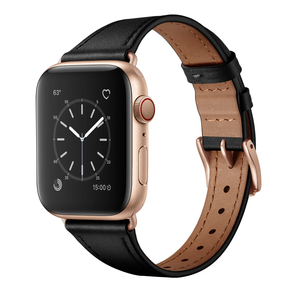 arktisband Apple Watch Lederarmband „Napoli" - Image 3
