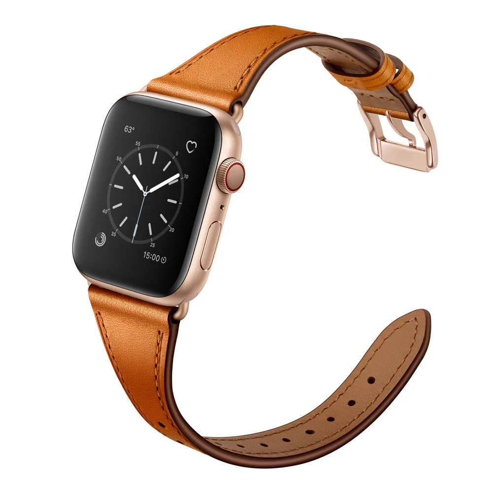 arktisband Apple Watch Lederarmband „Napoli" - Image 48