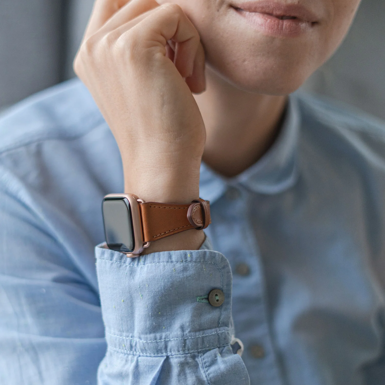 arktisband Apple Watch Lederarmband „Napoli" - Image 56