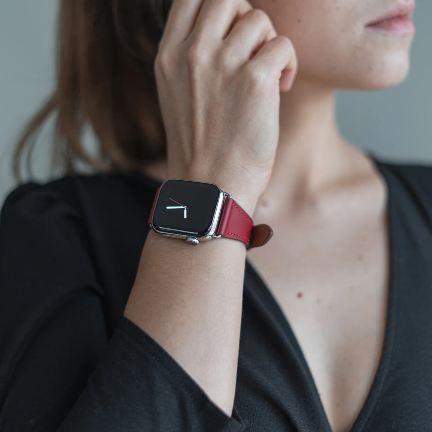 arktisband Apple Watch Lederarmband „Napoli" - Image 85
