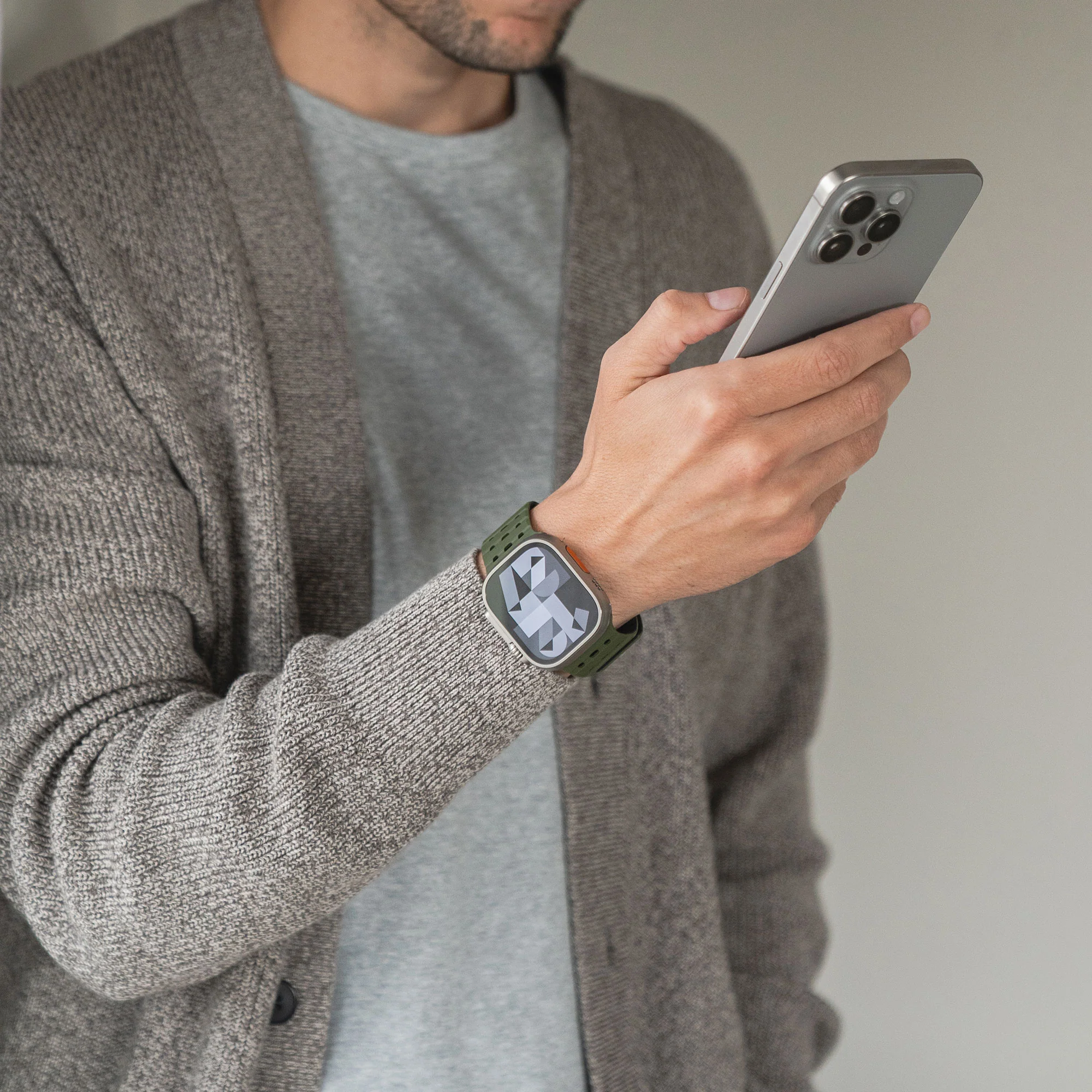 arktisband Apple Watch magnetisches Silikonarmband „Power“ - Image 19
