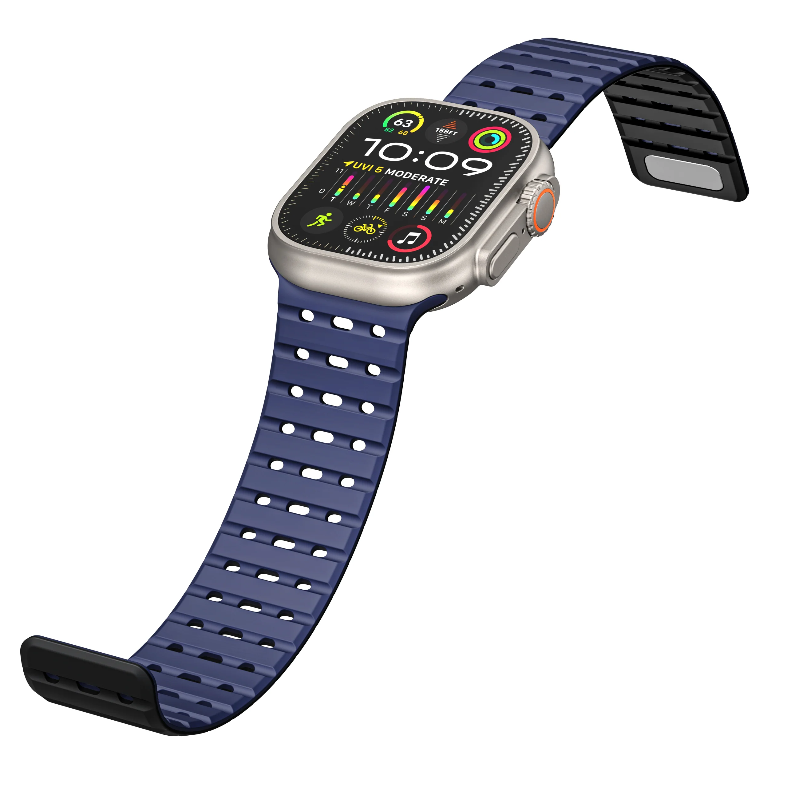 arktisband Apple Watch magnetisches Silikonarmband „Power“ - Image 24