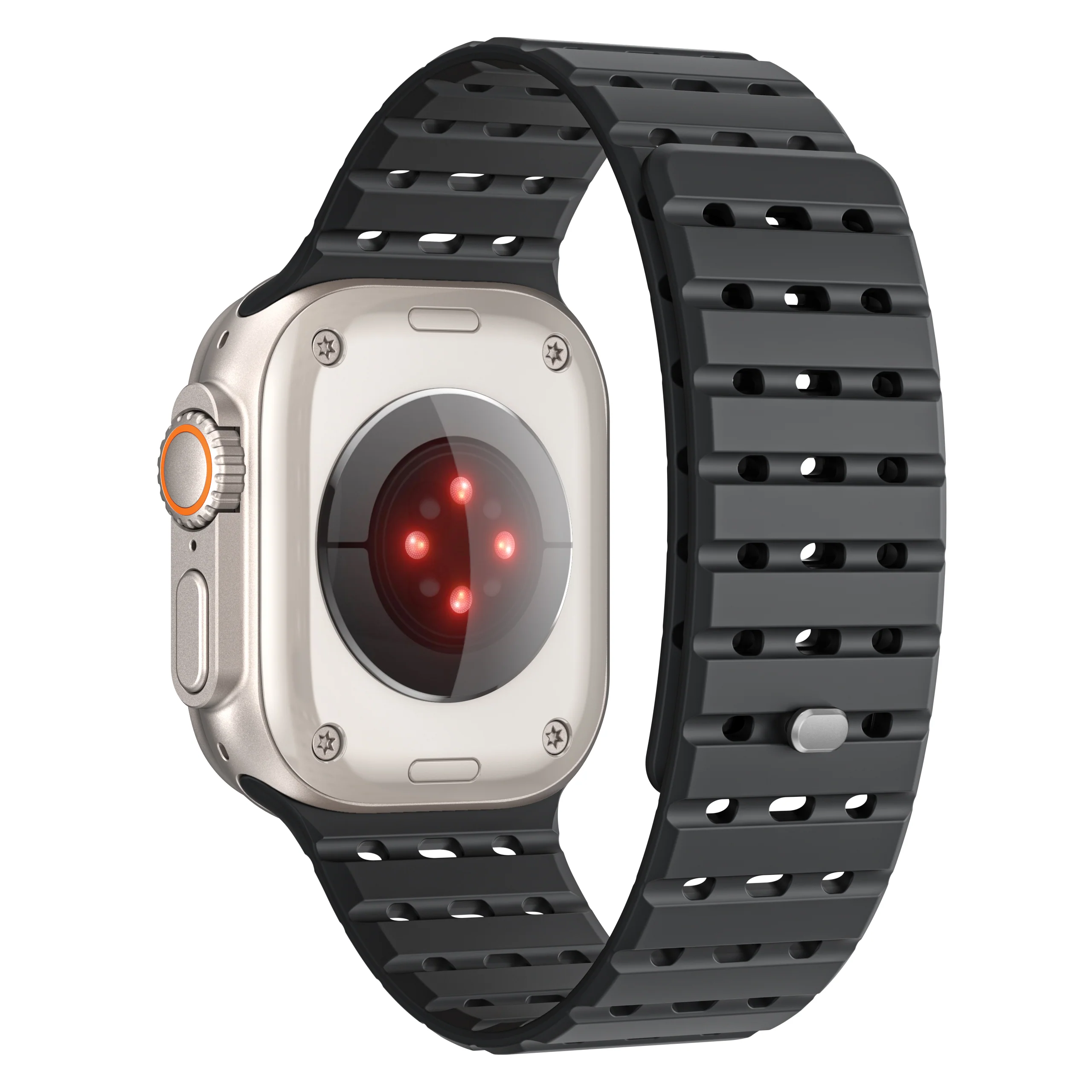 arktisband Apple Watch magnetisches Silikonarmband „Power“ - Image 9