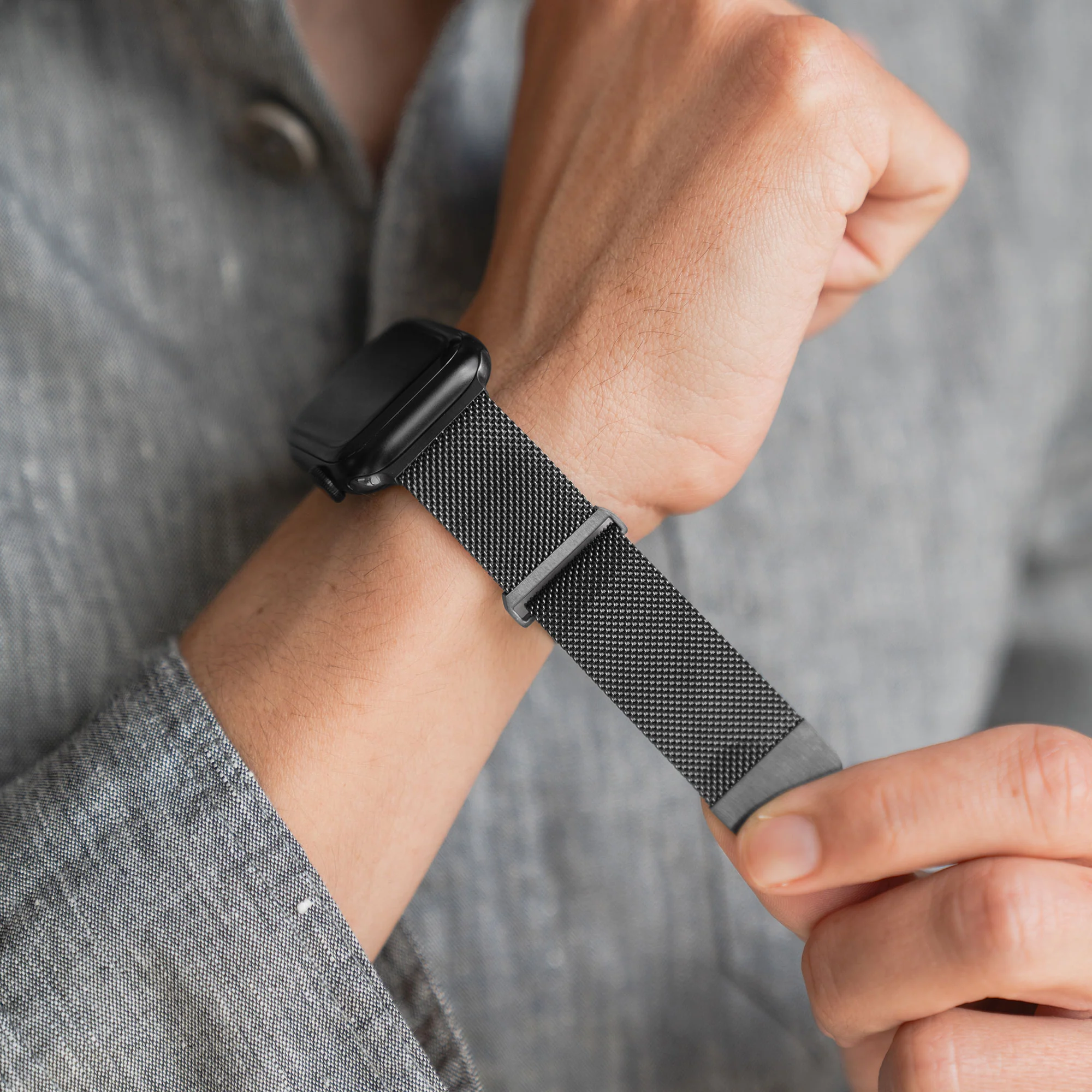arktisband Apple Watch Milanaise Loop Armband - Image 35