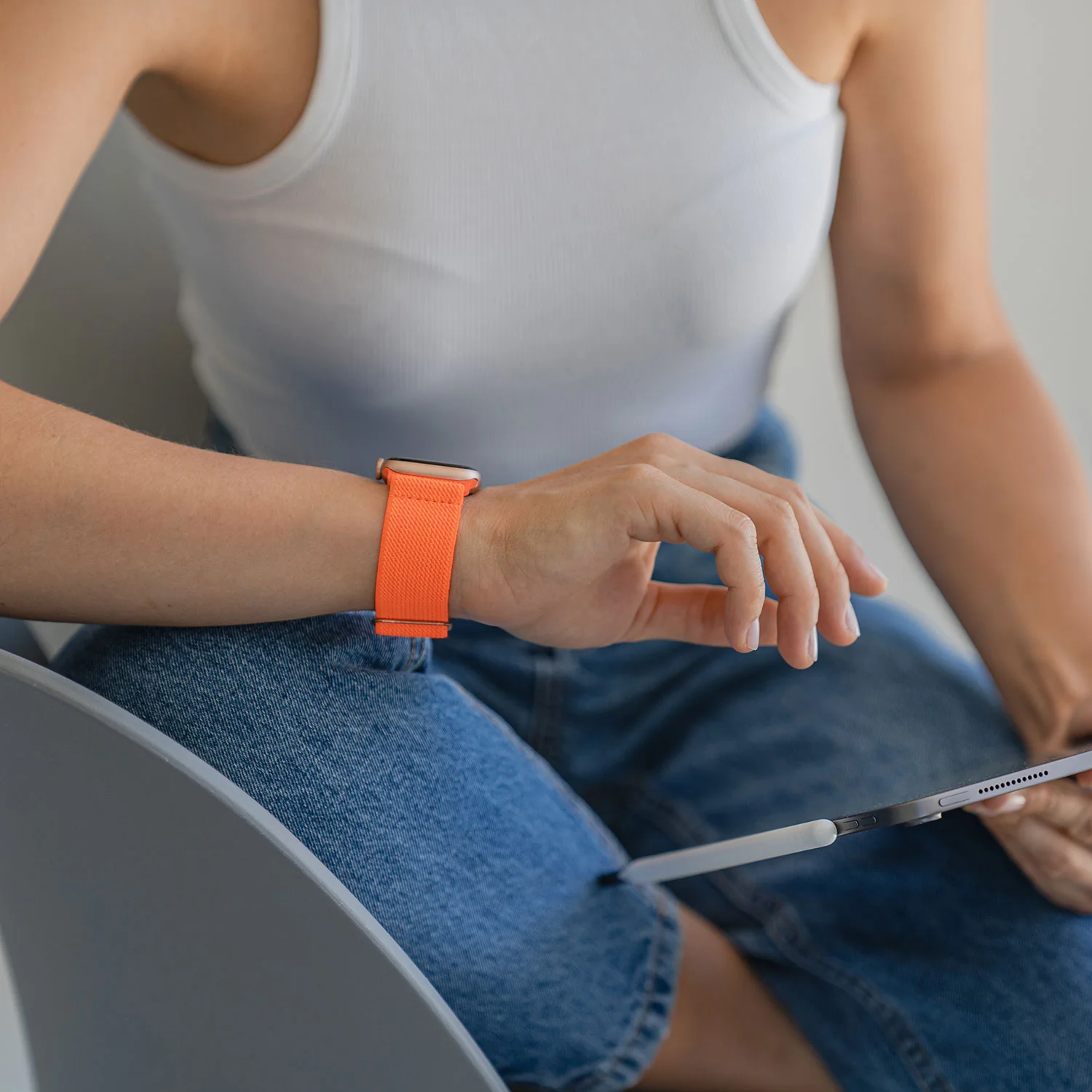 arktisband Apple Watch Nylon Loop Armband - Image 8