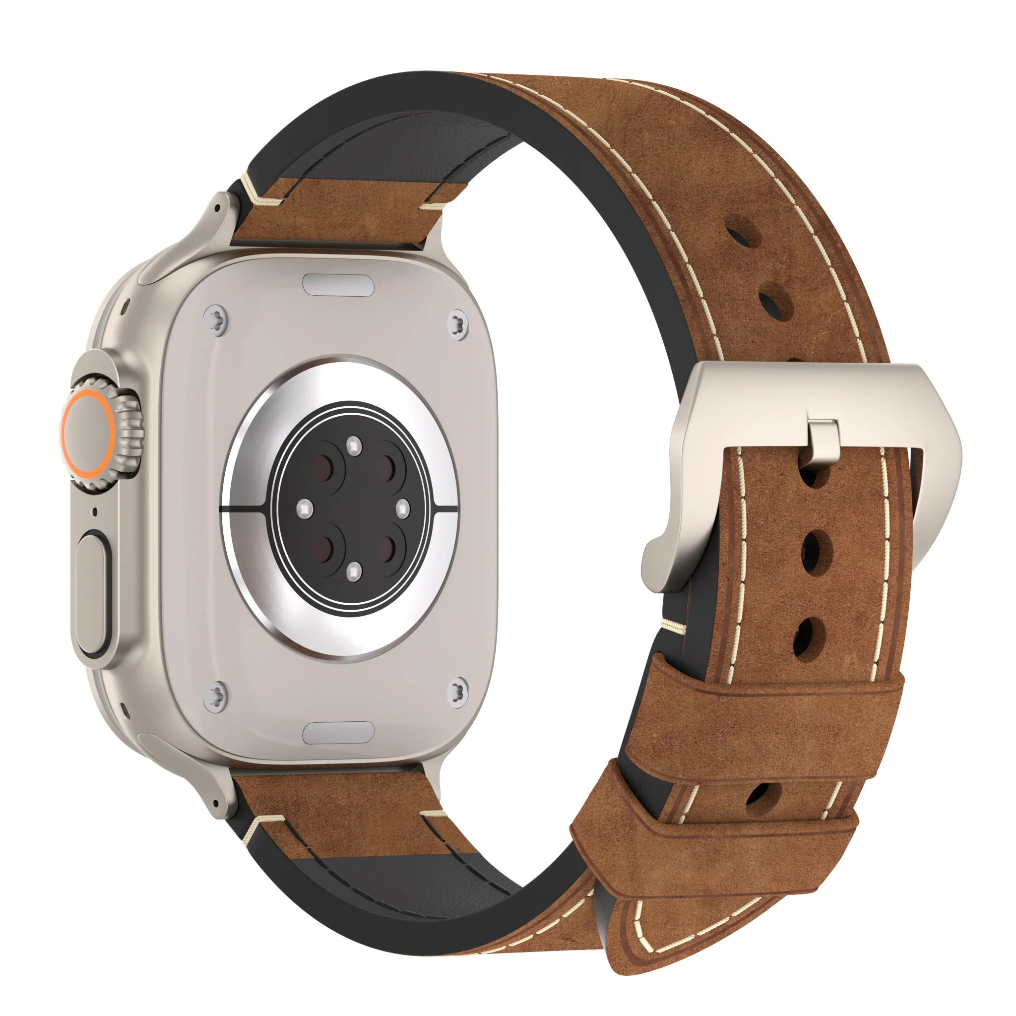 arktisband Apple Watch Ultra PALERMO GRANDE Lederarmband - Image 30