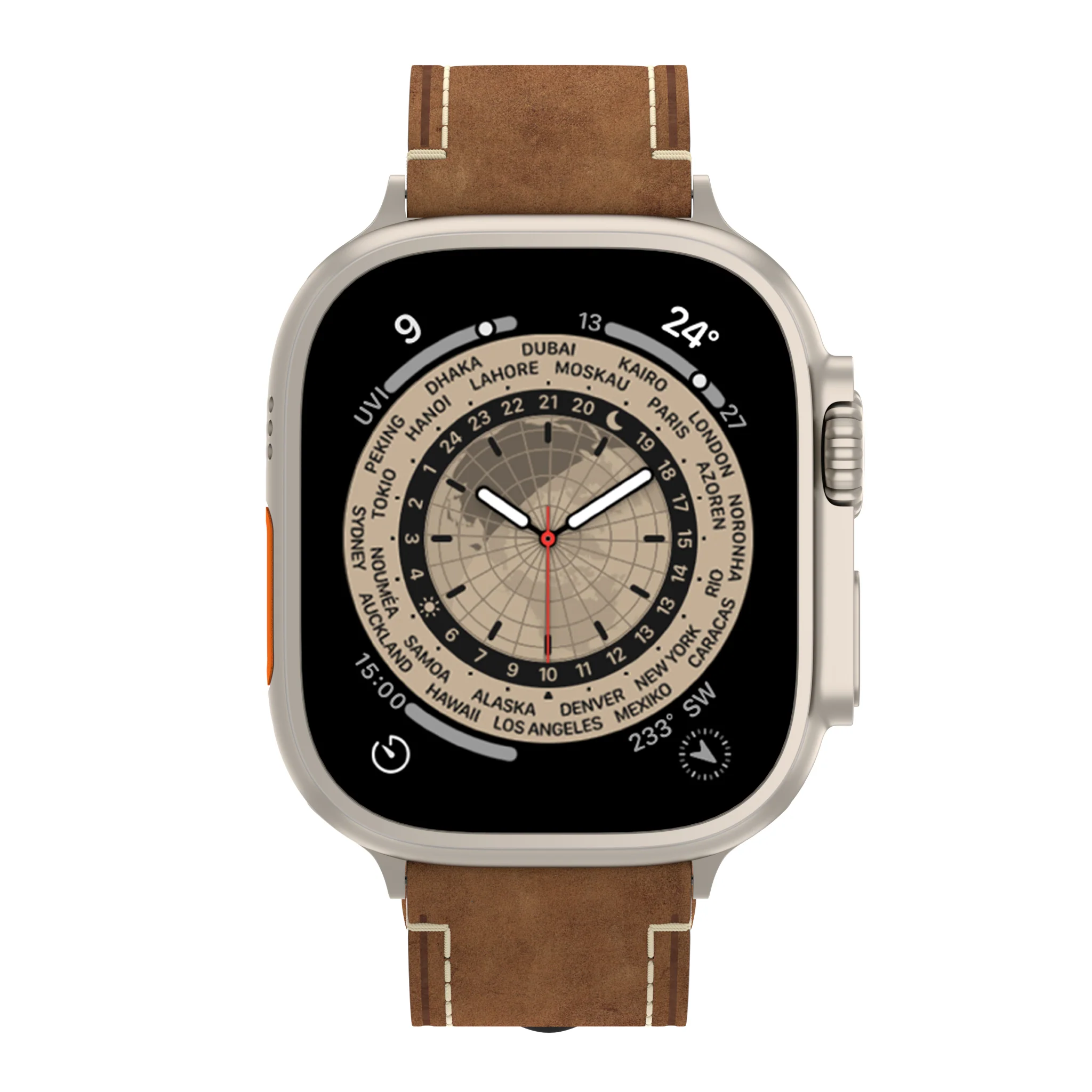 arktisband Apple Watch Ultra PALERMO GRANDE Lederarmband - Image 31