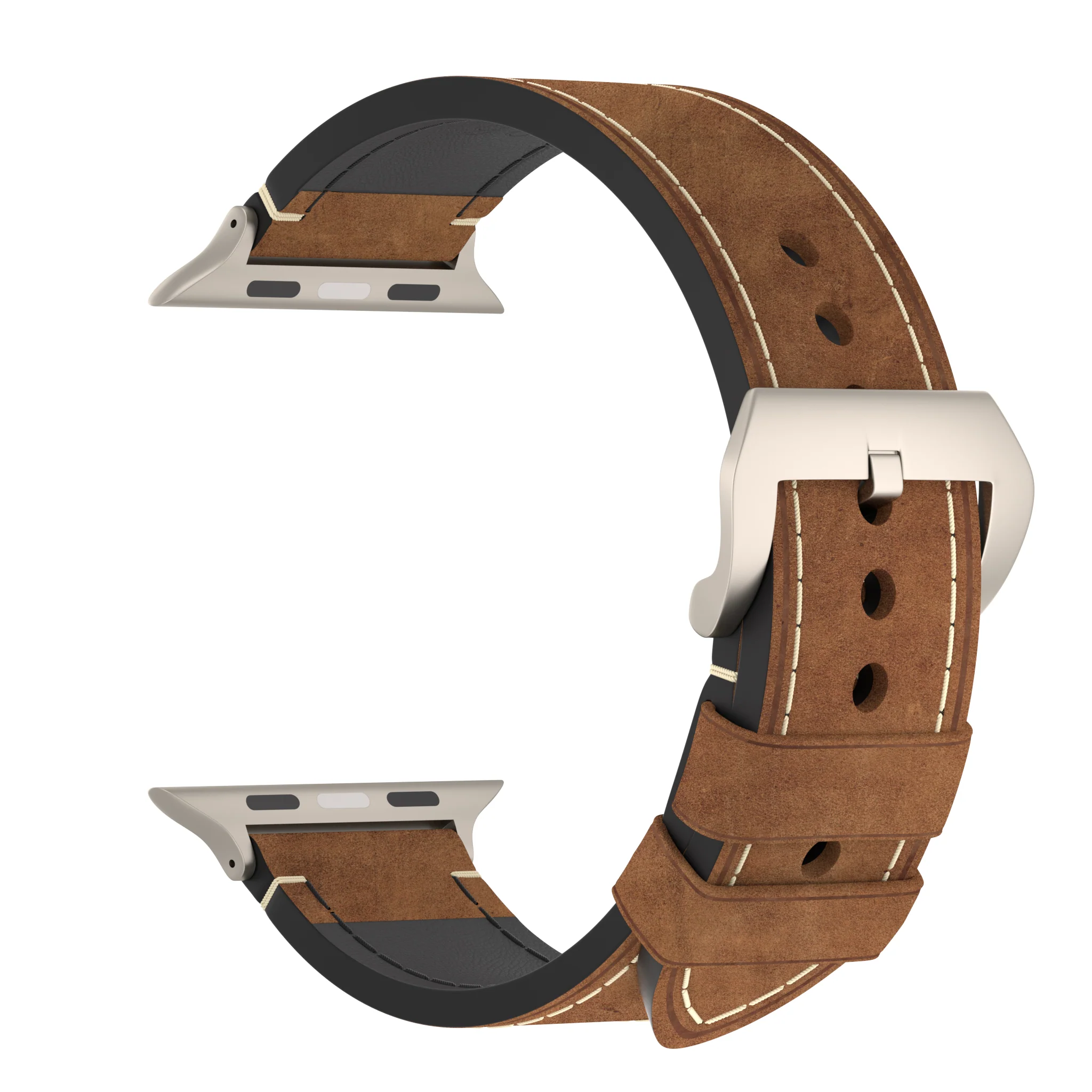 arktisband Apple Watch Ultra PALERMO GRANDE Lederarmband - Image 32