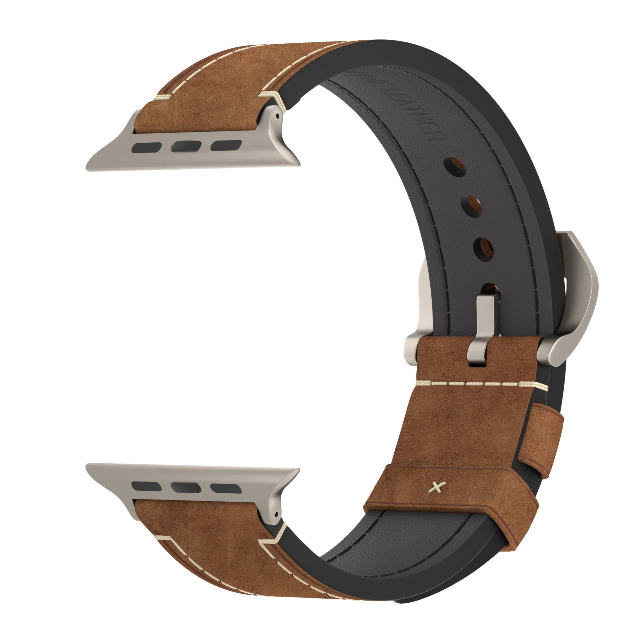 arktisband Apple Watch Ultra PALERMO GRANDE Lederarmband - Image 33