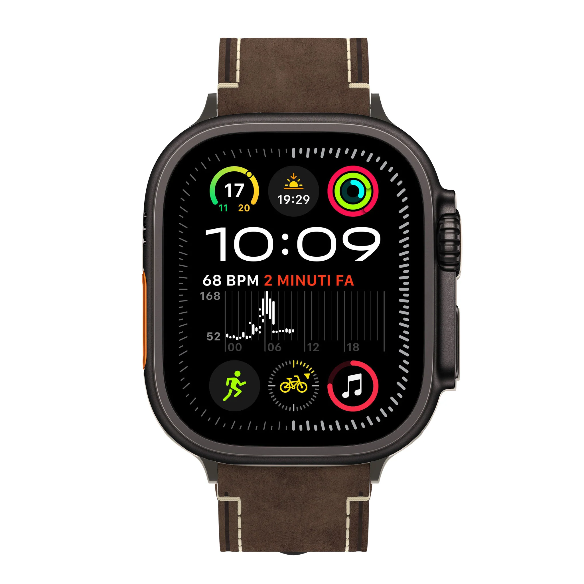 arktisband Apple Watch Ultra PALERMO GRANDE Lederarmband - Image 55