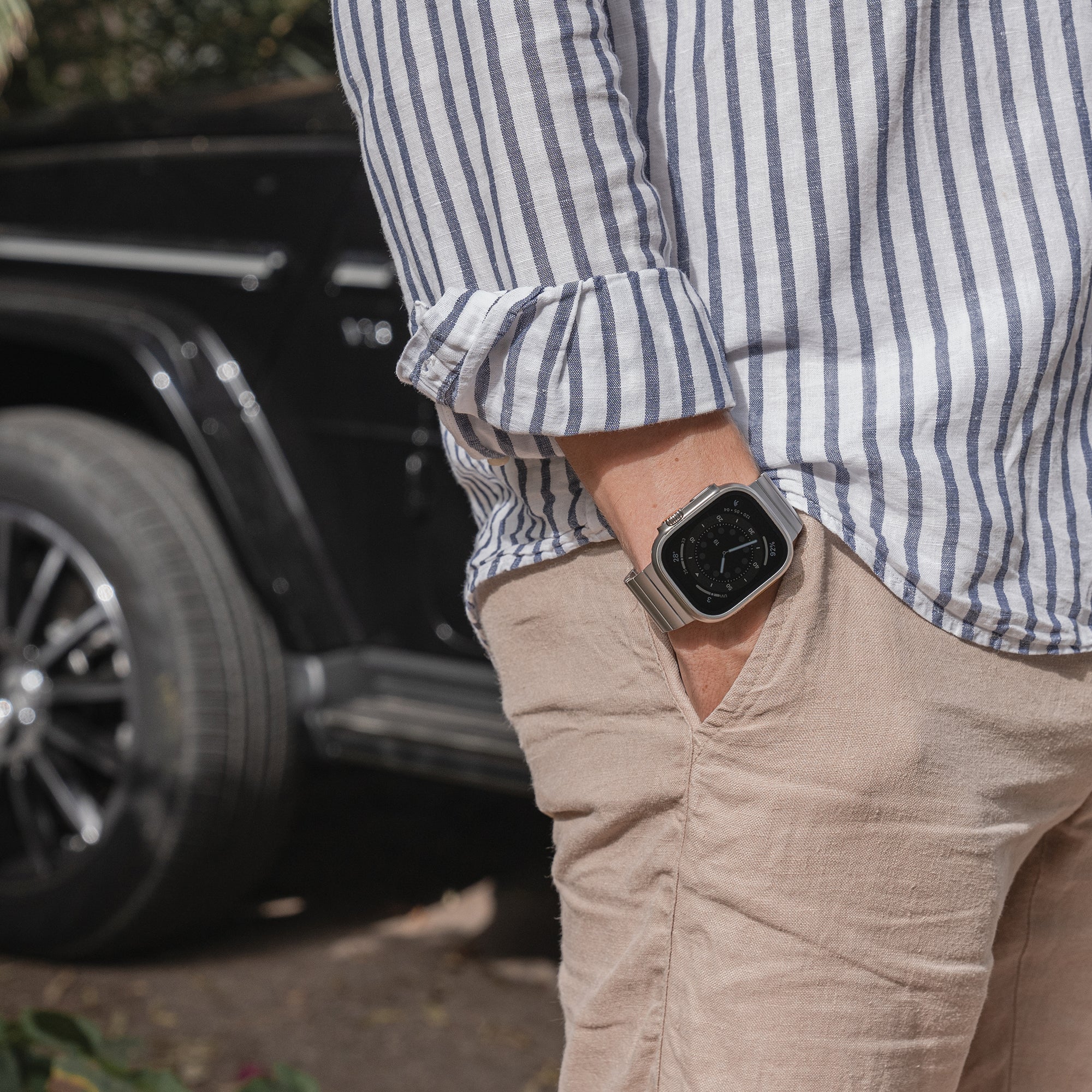 arktisband Apple Watch Ultra Titanarmband "Phantom" - Image 10