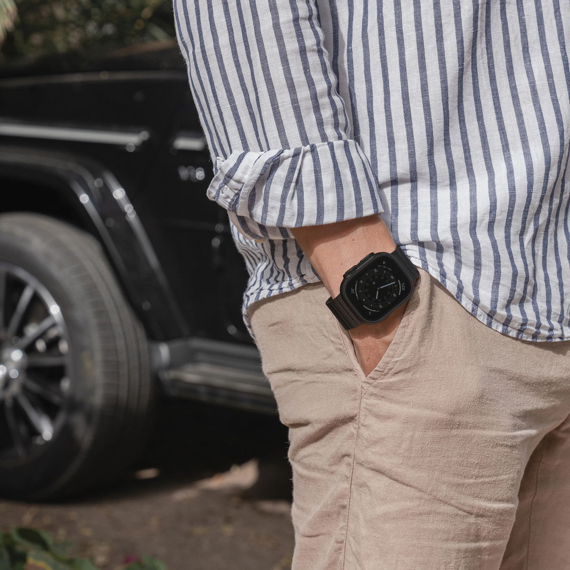 arktisband Apple Watch Ultra Titanarmband "Phantom" - Image 18