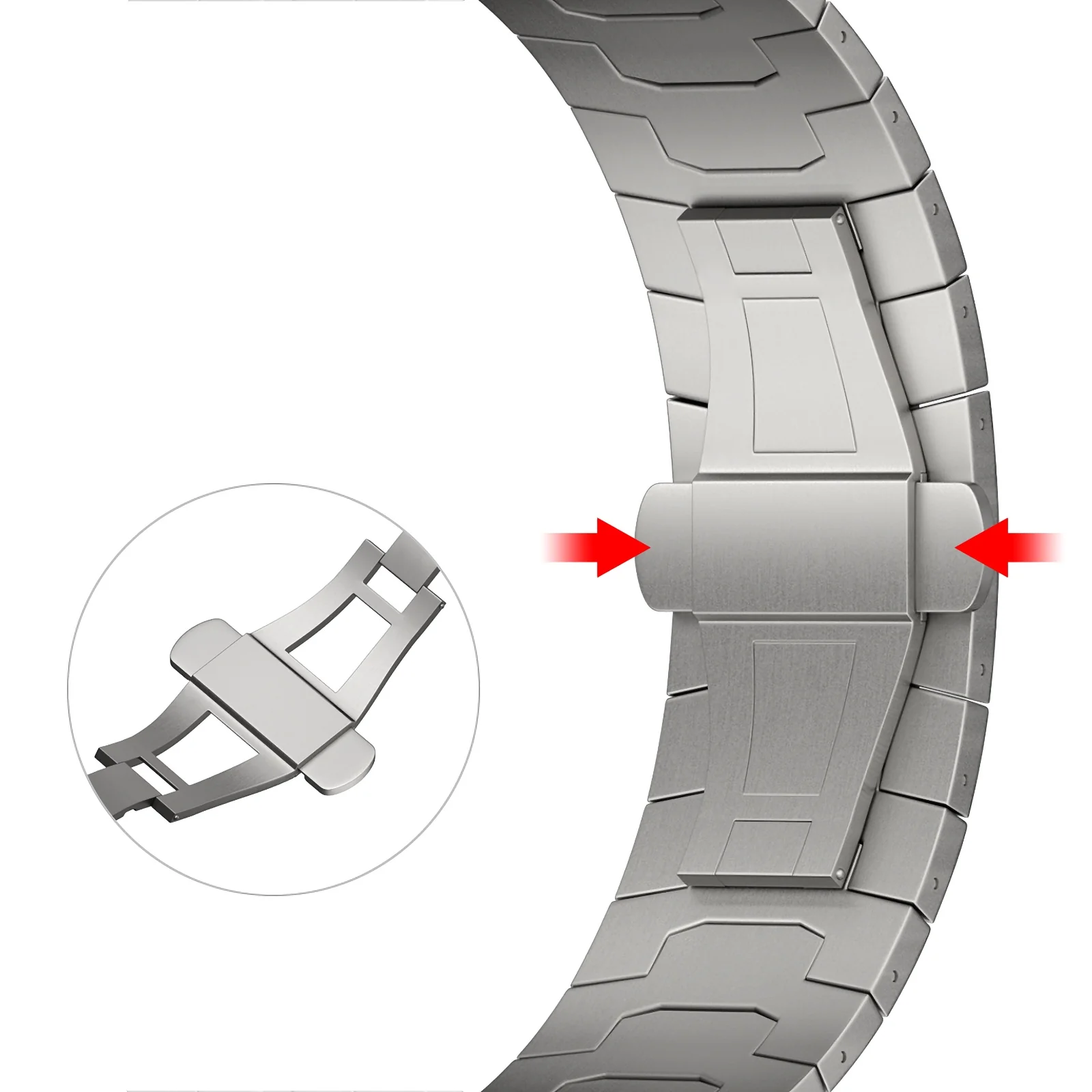 arktisband Apple Watch Ultra Armband TITANIUM F-15 - Image 15