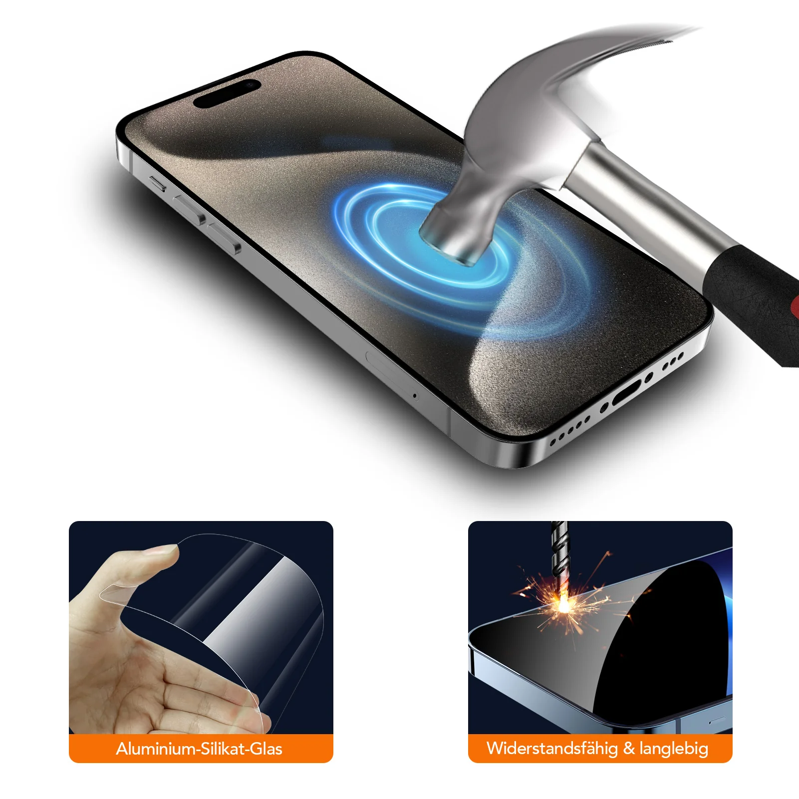 arktis 2er Set iPhone REVOLUTION Glas-Displayschutz - Image 32