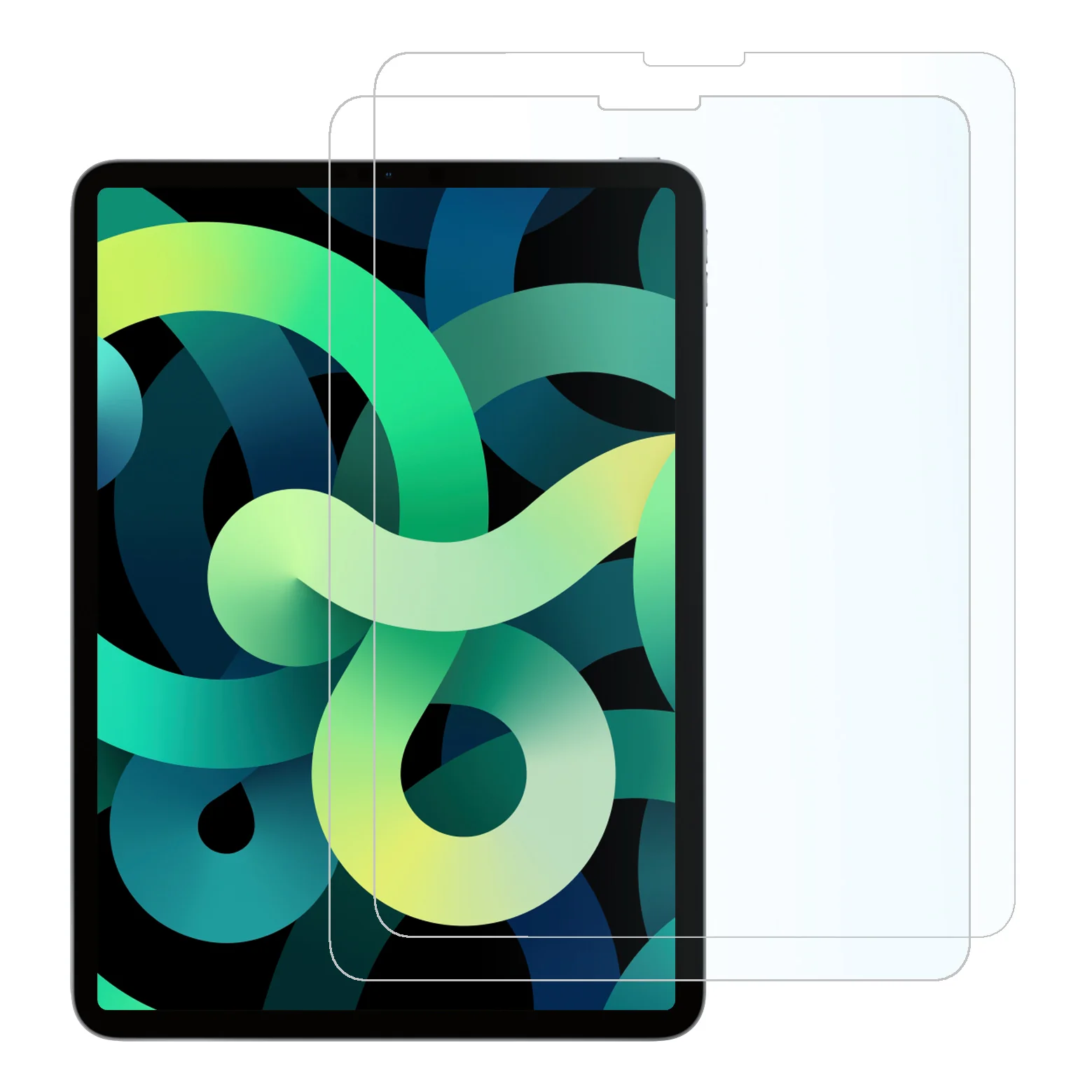 ArktisPRO 2 x kristallklare iPad 11" (2022/2025) Premium Displayschutzfolie CrystalClear