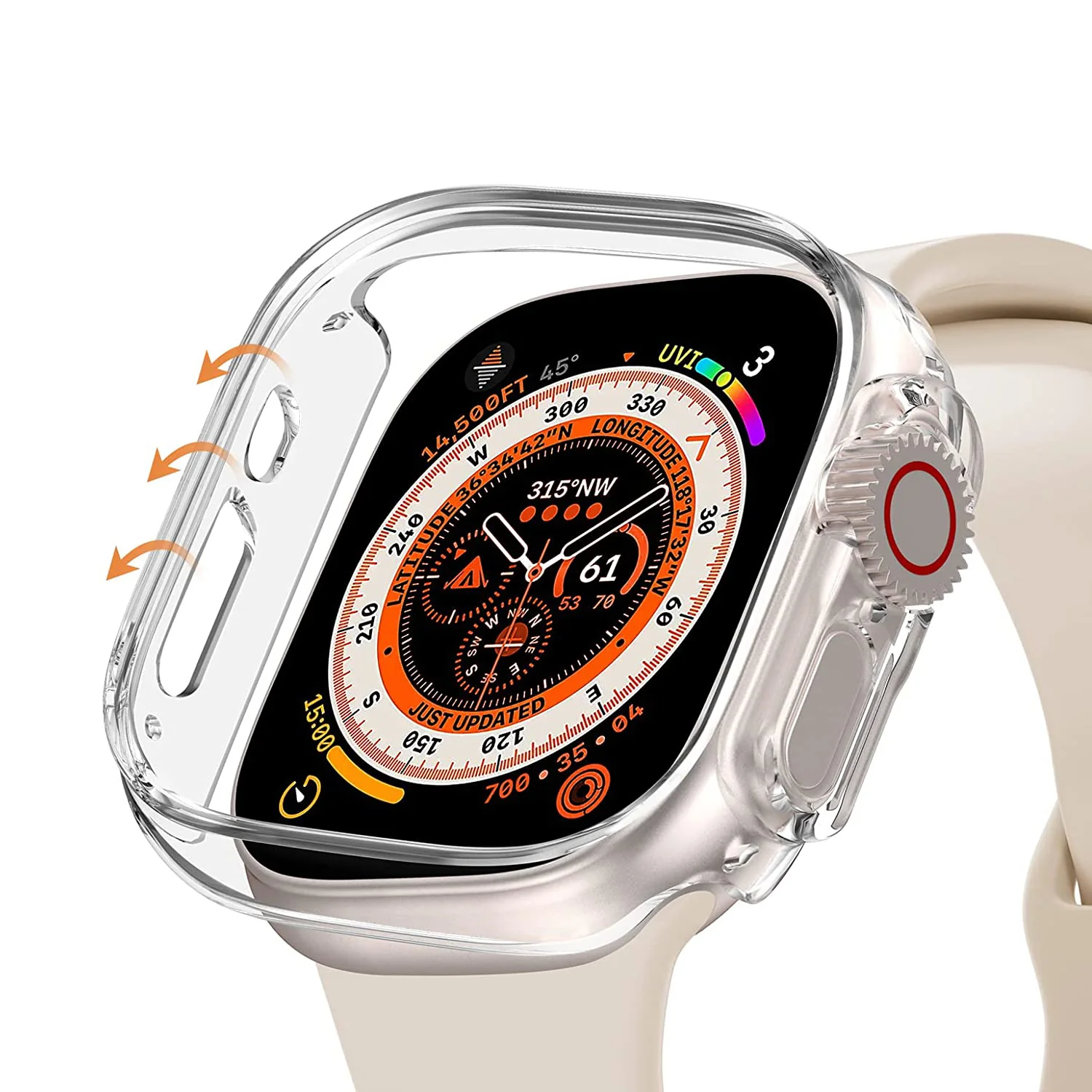 ArktisPRO CRYZTAL BUMPER für Apple Watch Ultra 49 mm - Image 3