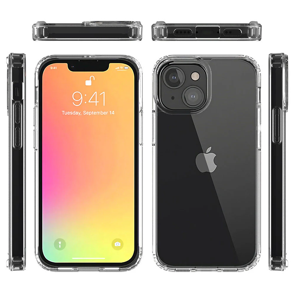 ArktisPRO iPhone 13 Hülle Cushion Clear Case glasklar - Image 10
