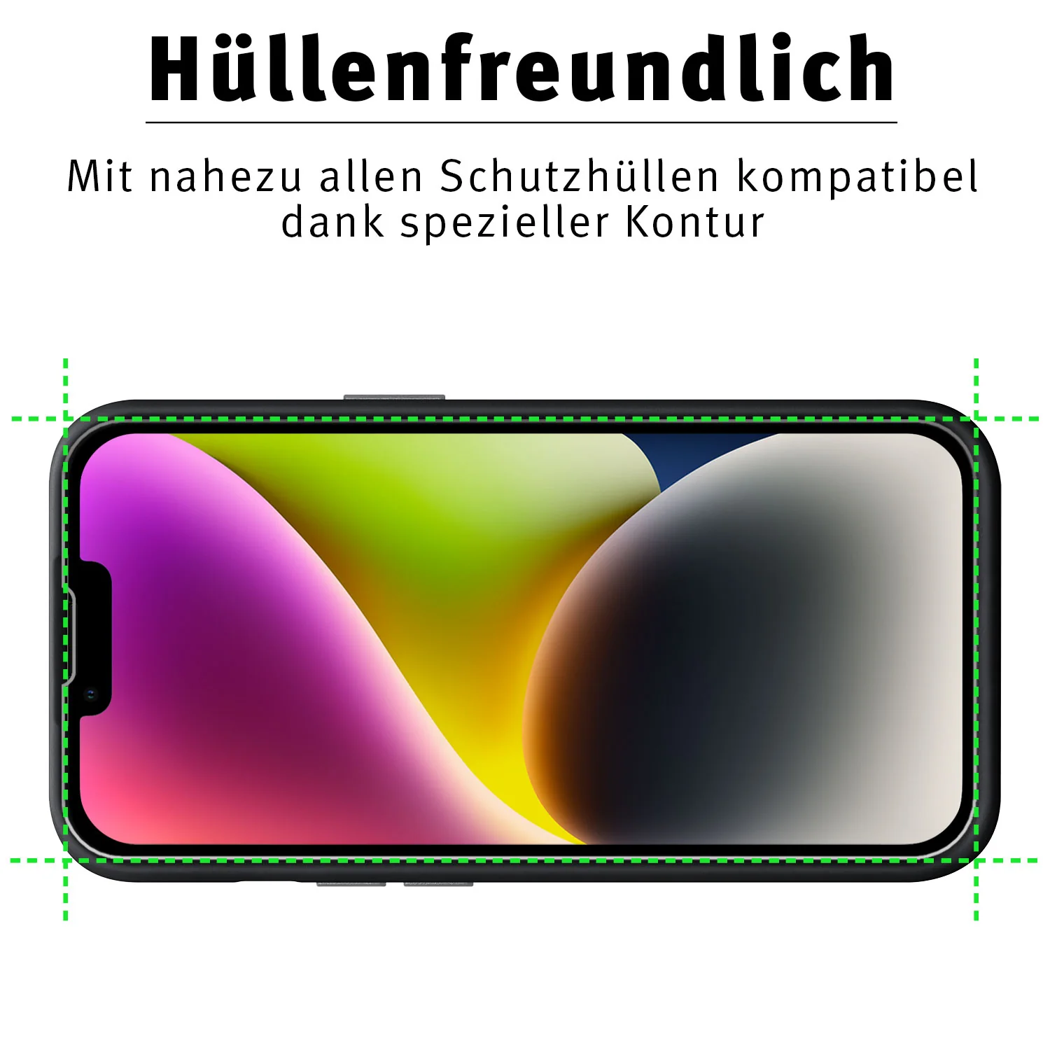 ArktisPRO iPhone 14 Plus Displayschutz GLAS - Image 5