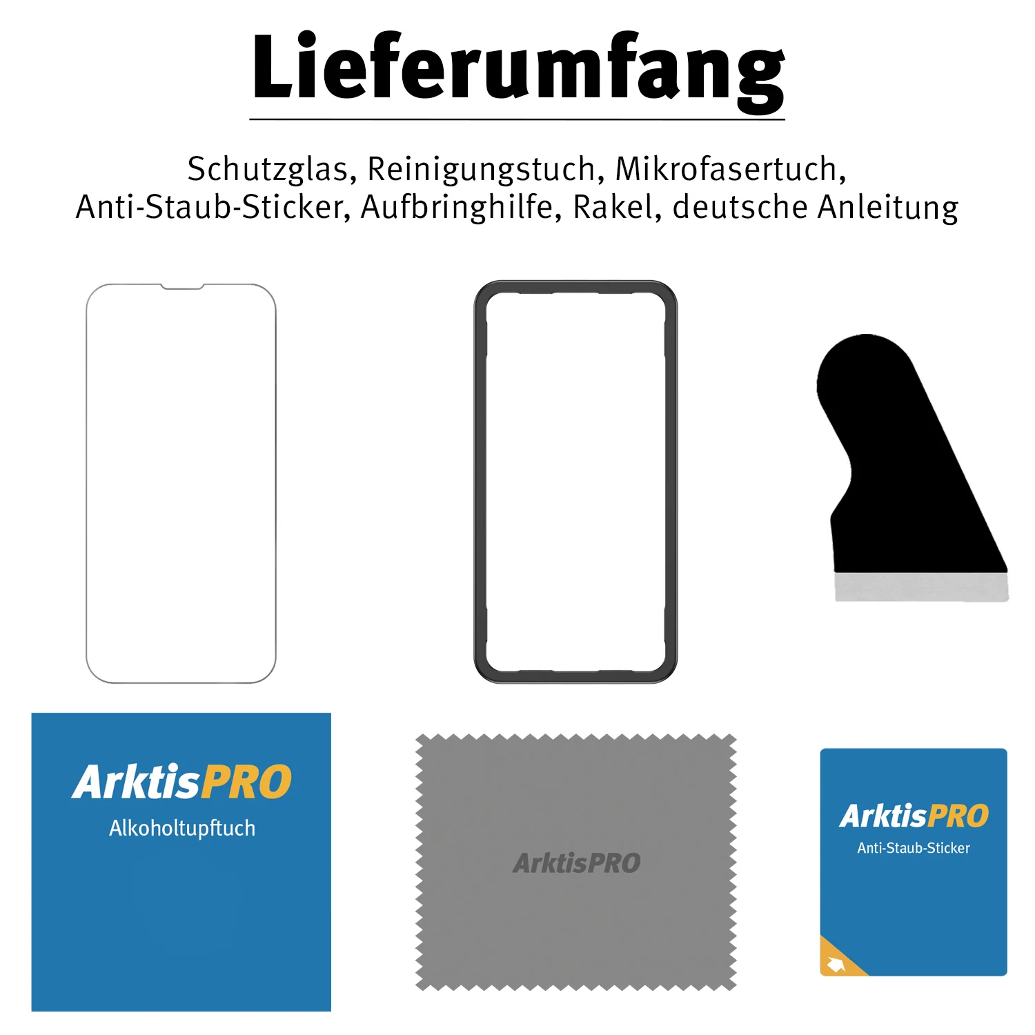 ArktisPRO iPhone 14 Plus Displayschutz GLAS - Image 6