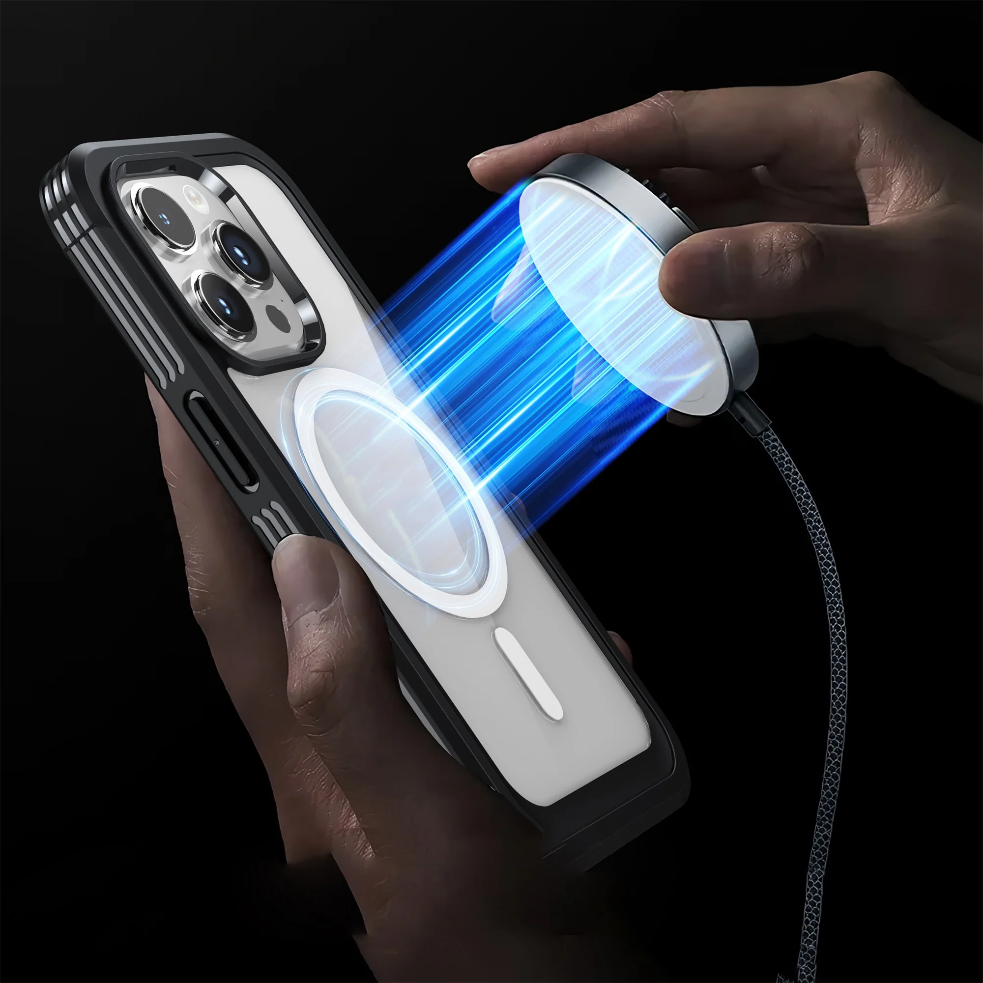 ArktisPRO iPhone 15 360ULTIMATE Case - Schwarz - Image 4