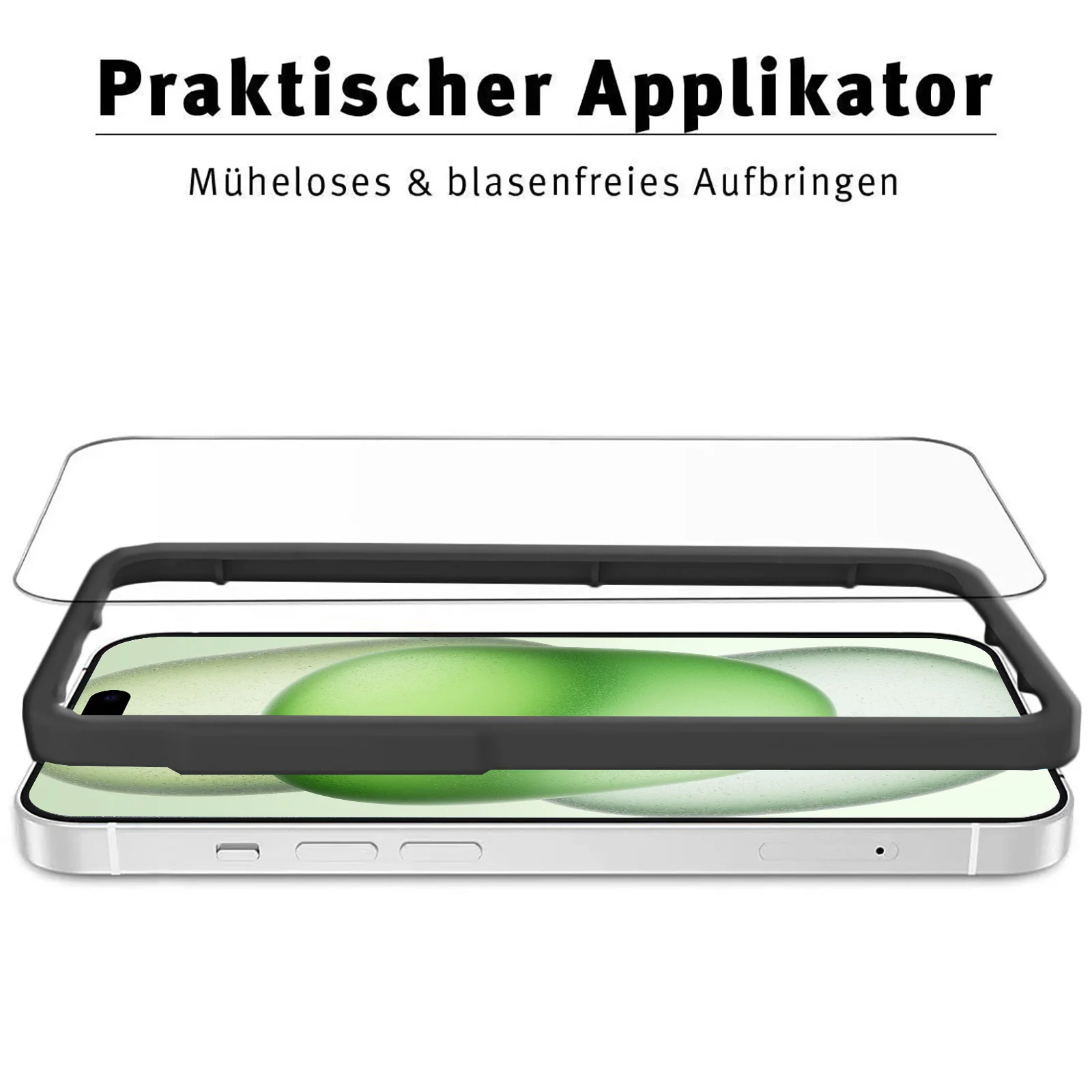 ArktisPRO iPhone 15 Plus Displayschutz GLAS - 3er Set - Image 2