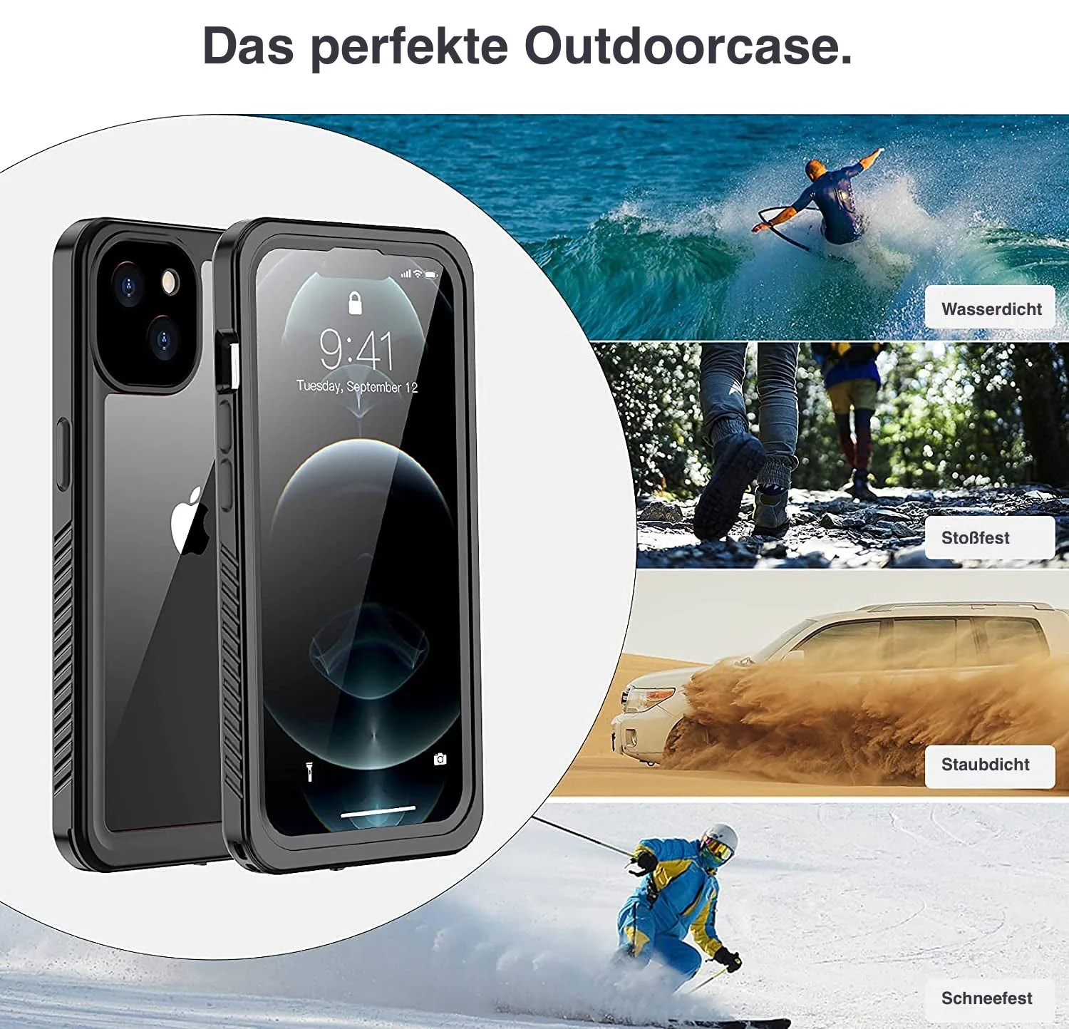 ArktisPRO iPhone 15 Wasserdichtes Actioncase - Image 6