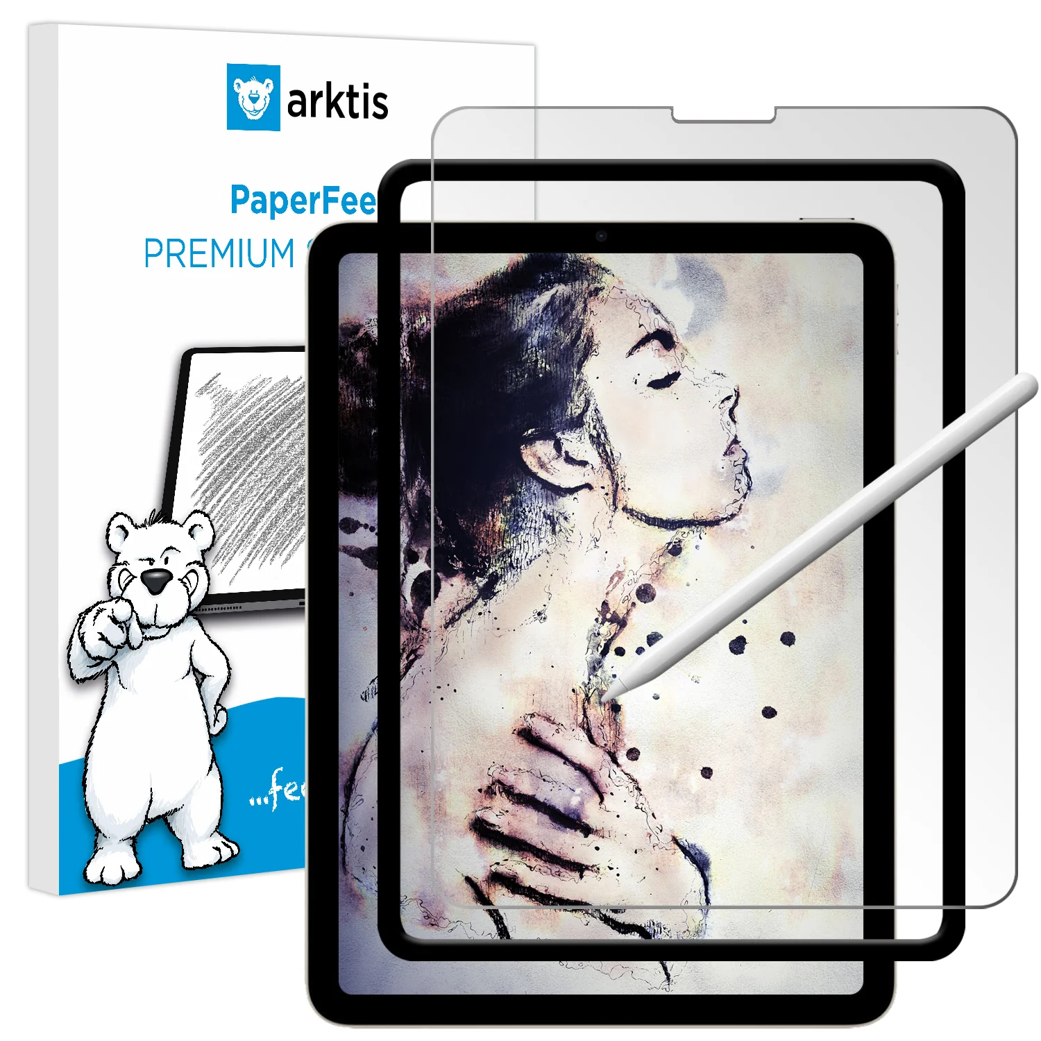 arktis PaperFeel iPad 11" (2022/2025) PREMIUM Schutzglas