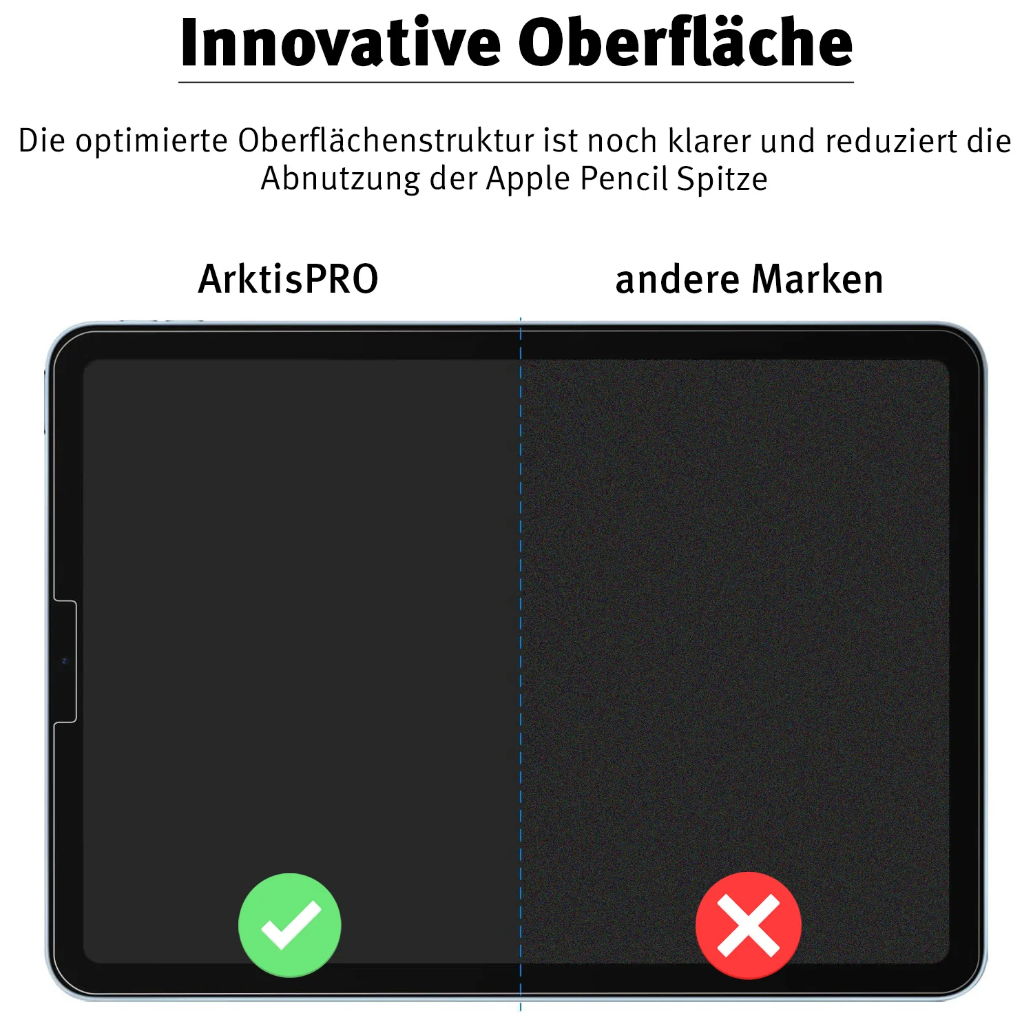 arktis PaperFeel iPad Air 10,9" (2022/2020) PREMIUM Schutzglas - Image 2