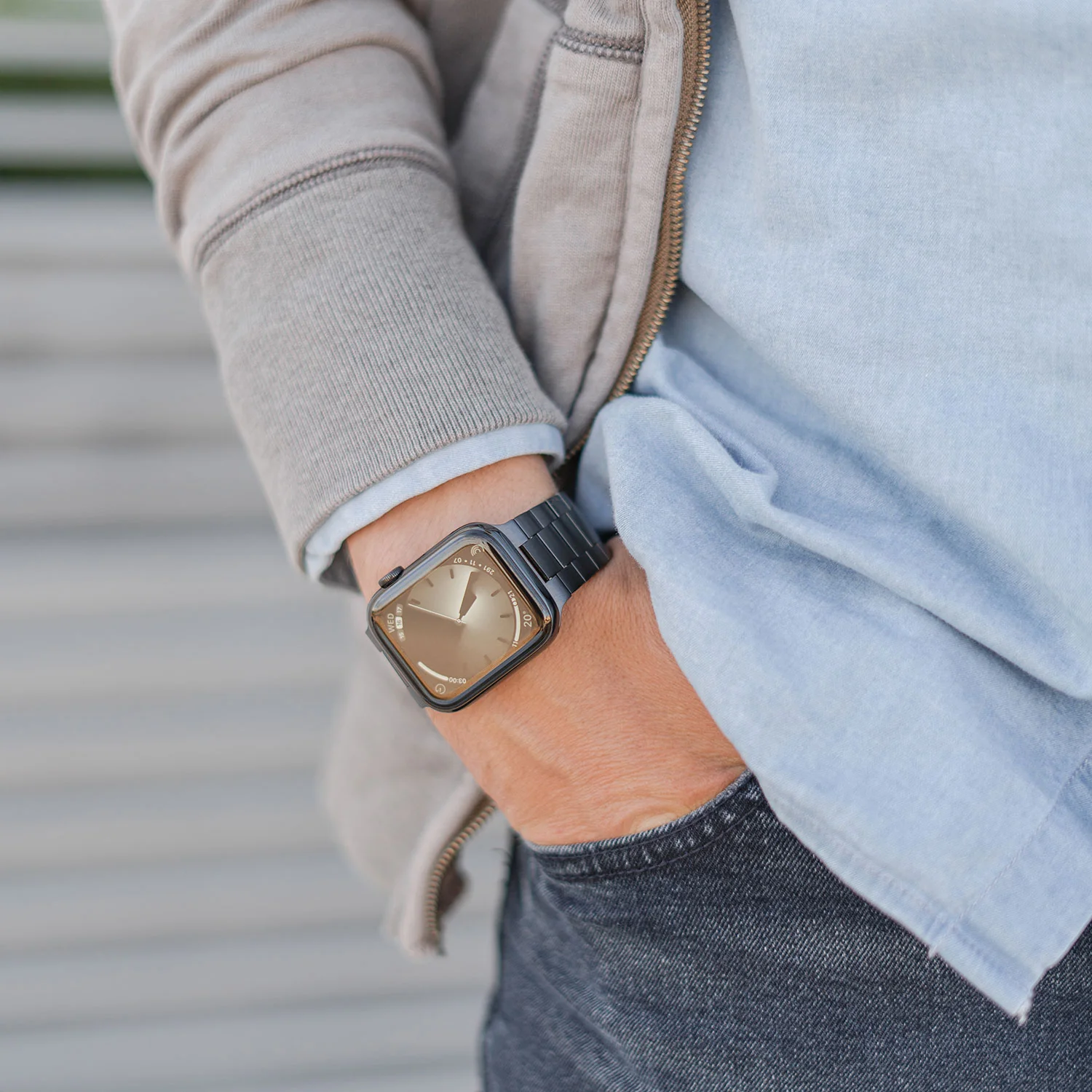 arktisband Apple Watch Edelstahl Gliederarmband "Edition S" - Image 10