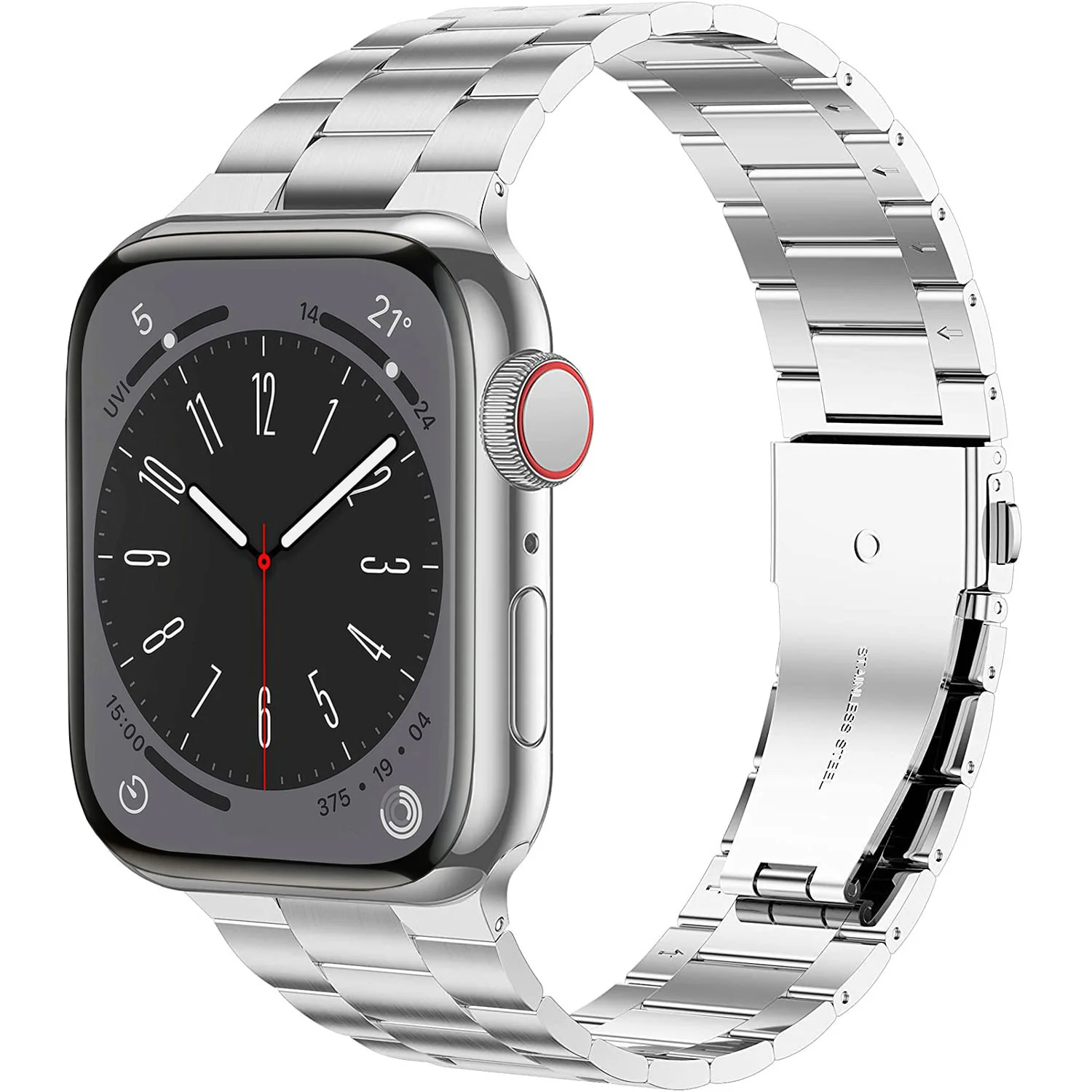 arktisband Apple Watch Edelstahl Gliederarmband "Edition S" - Image 13