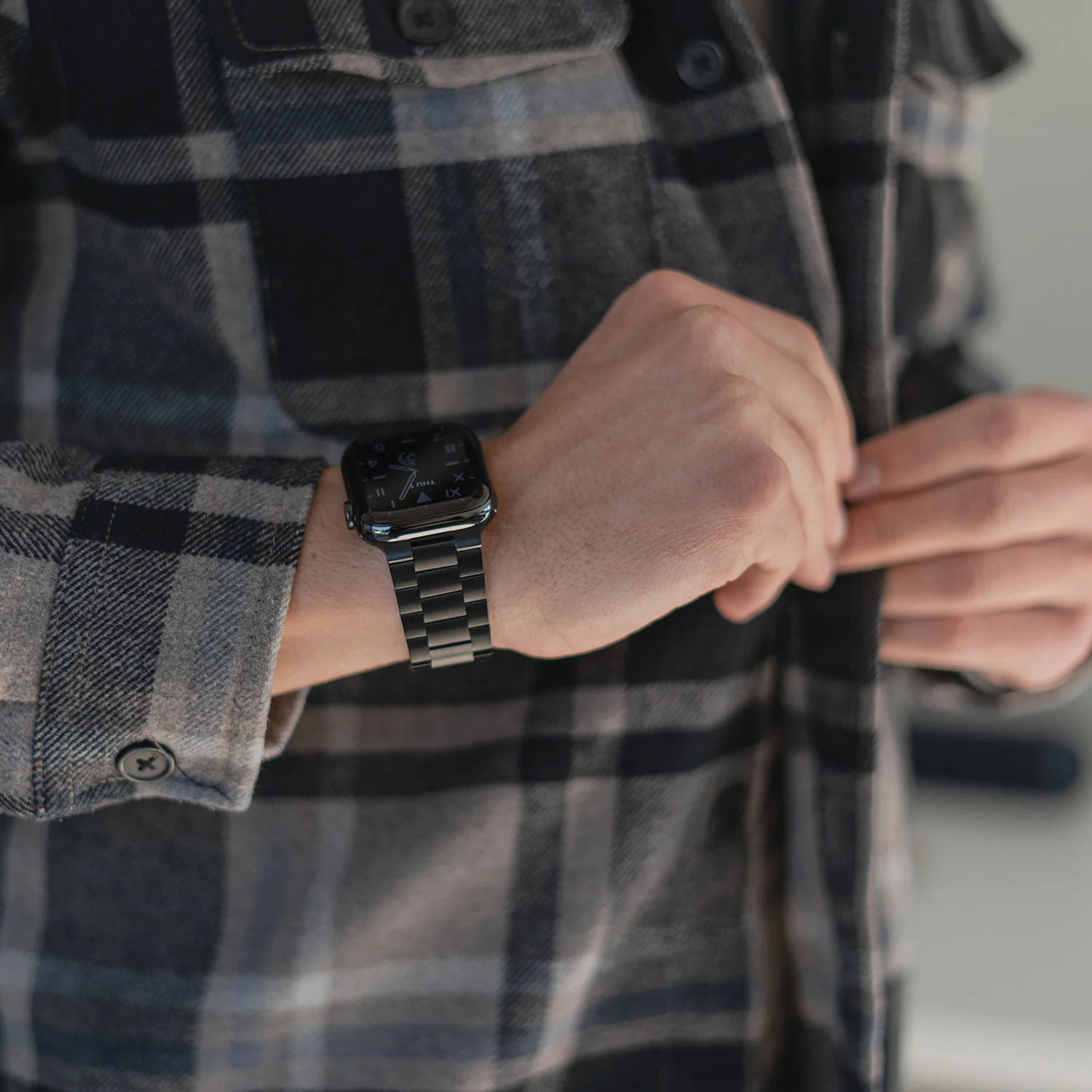 arktisband Apple Watch Edelstahl Gliederarmband "Edition S" - Image 5