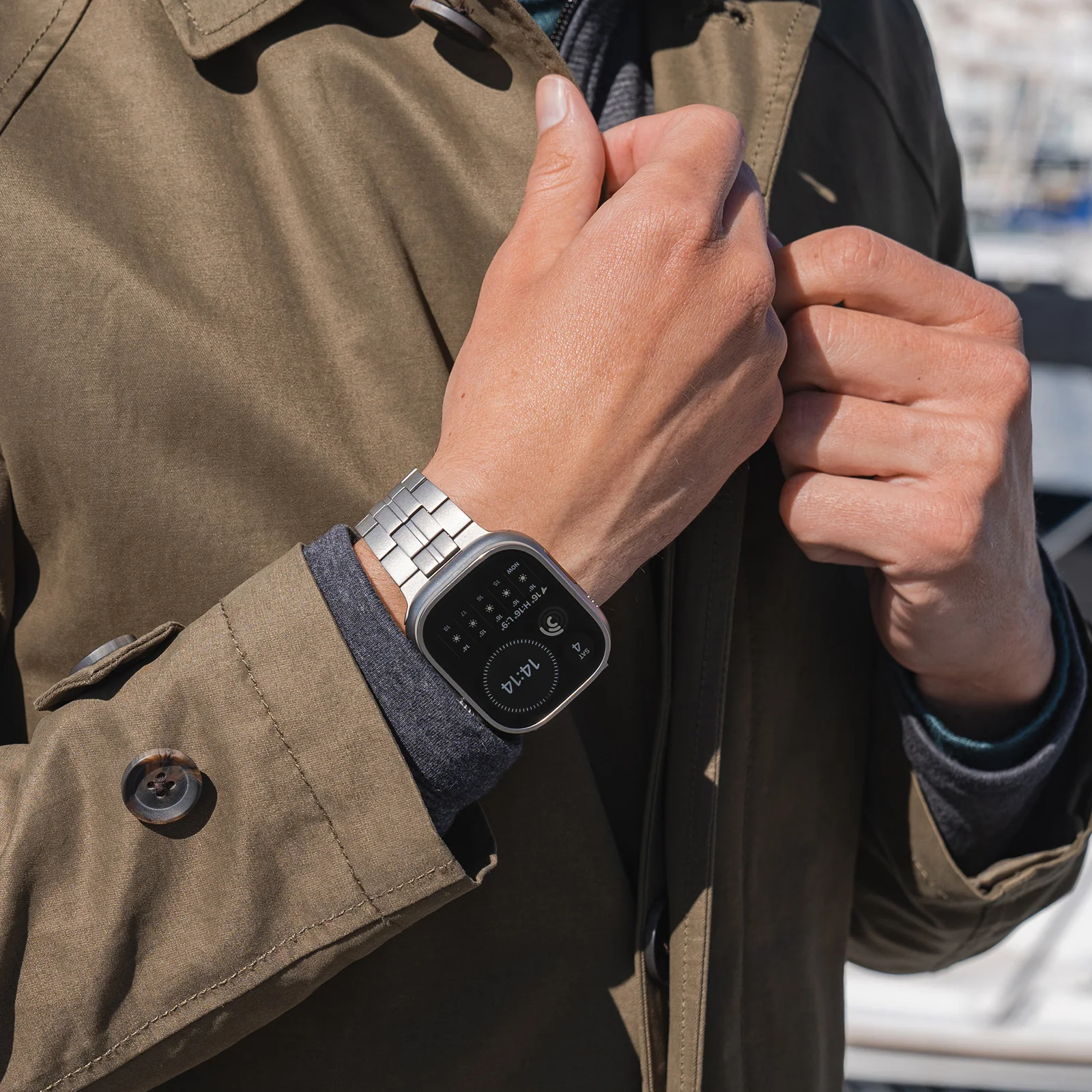 arktisband Apple Watch Ultra Armband TITANIUM X-15 - Image 7