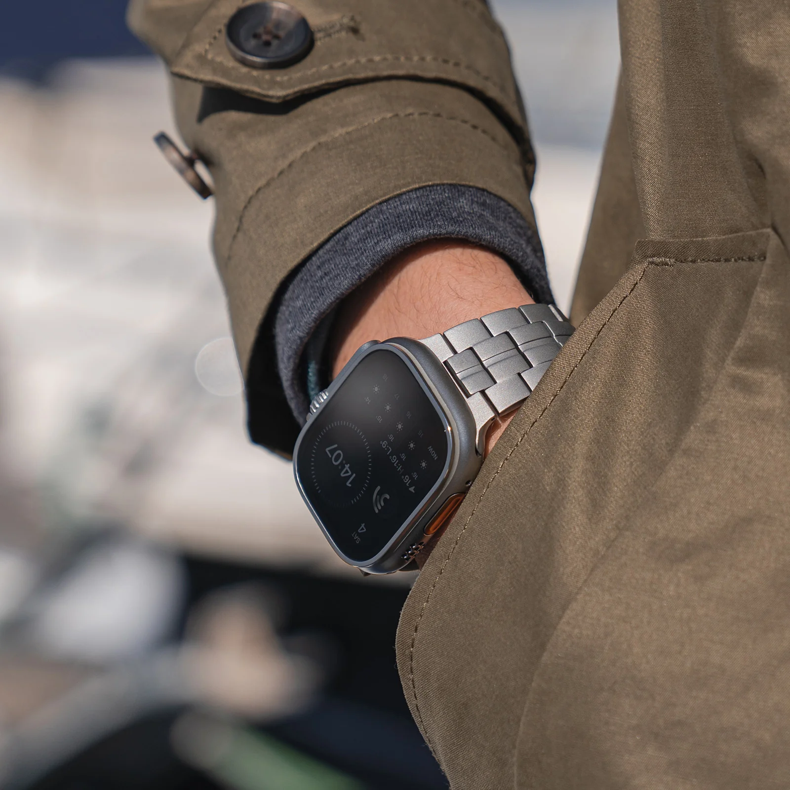 arktisband Apple Watch Ultra Armband TITANIUM X-15 - Image 9