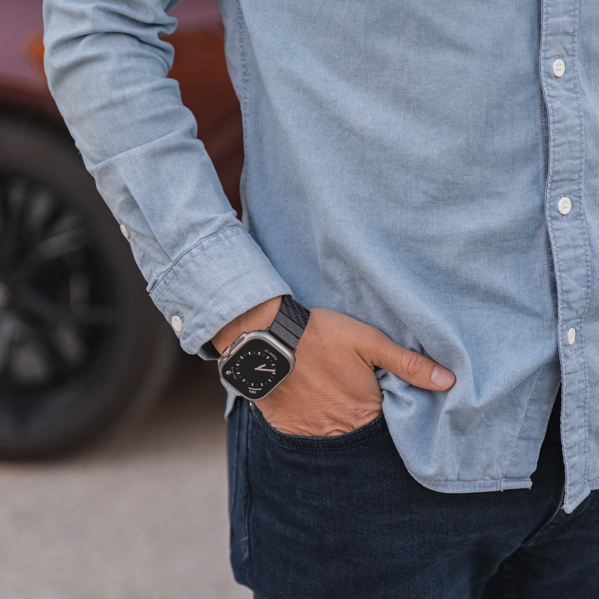 arktisband Apple Watch Ultra KARBON Armband - Image 4