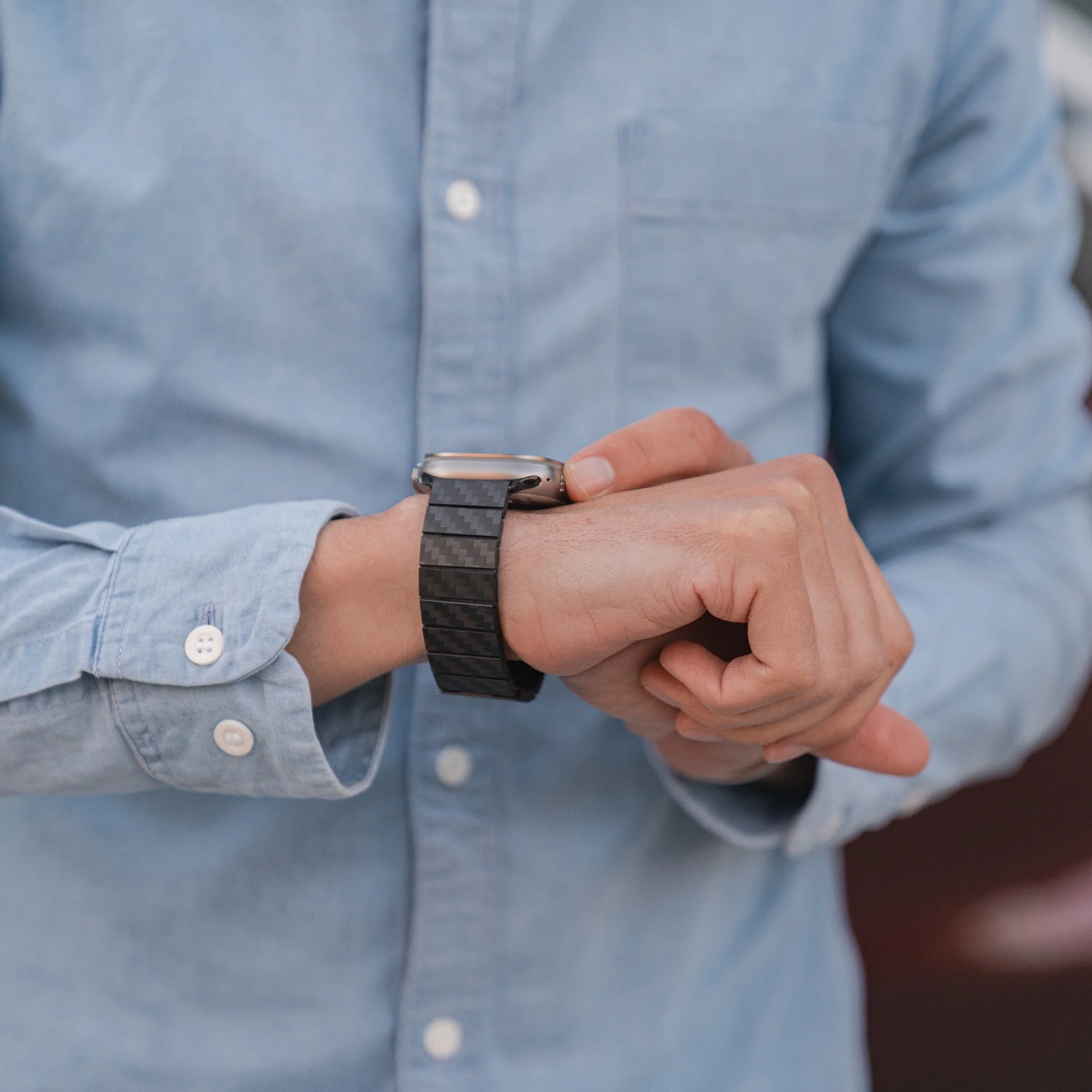 arktisband Apple Watch Ultra KARBON Armband - Image 5