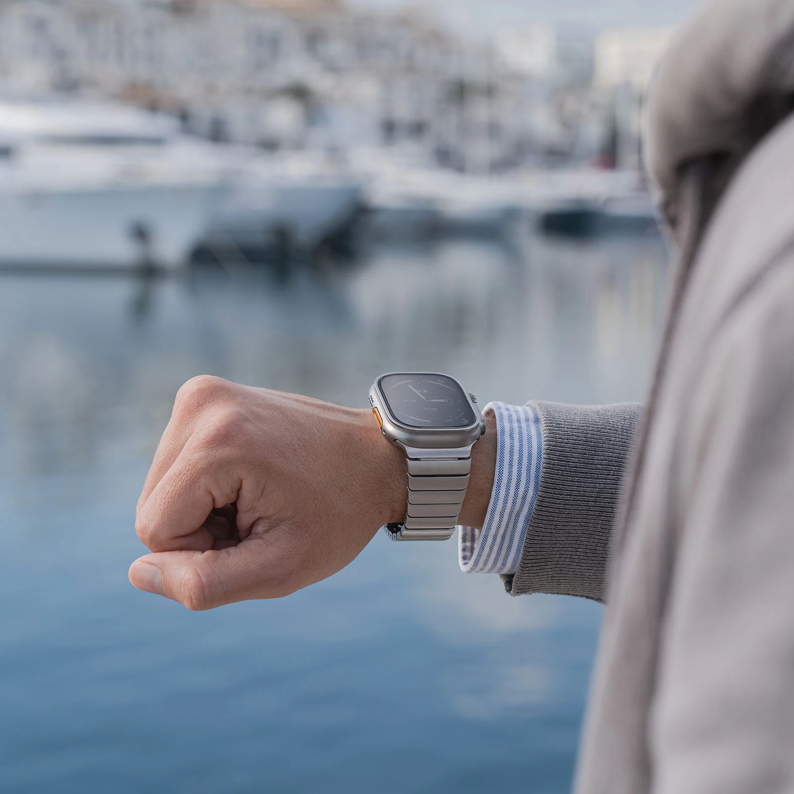 arktisband Apple Watch Ultra Edelstahl Armband "Commander" - Image 10