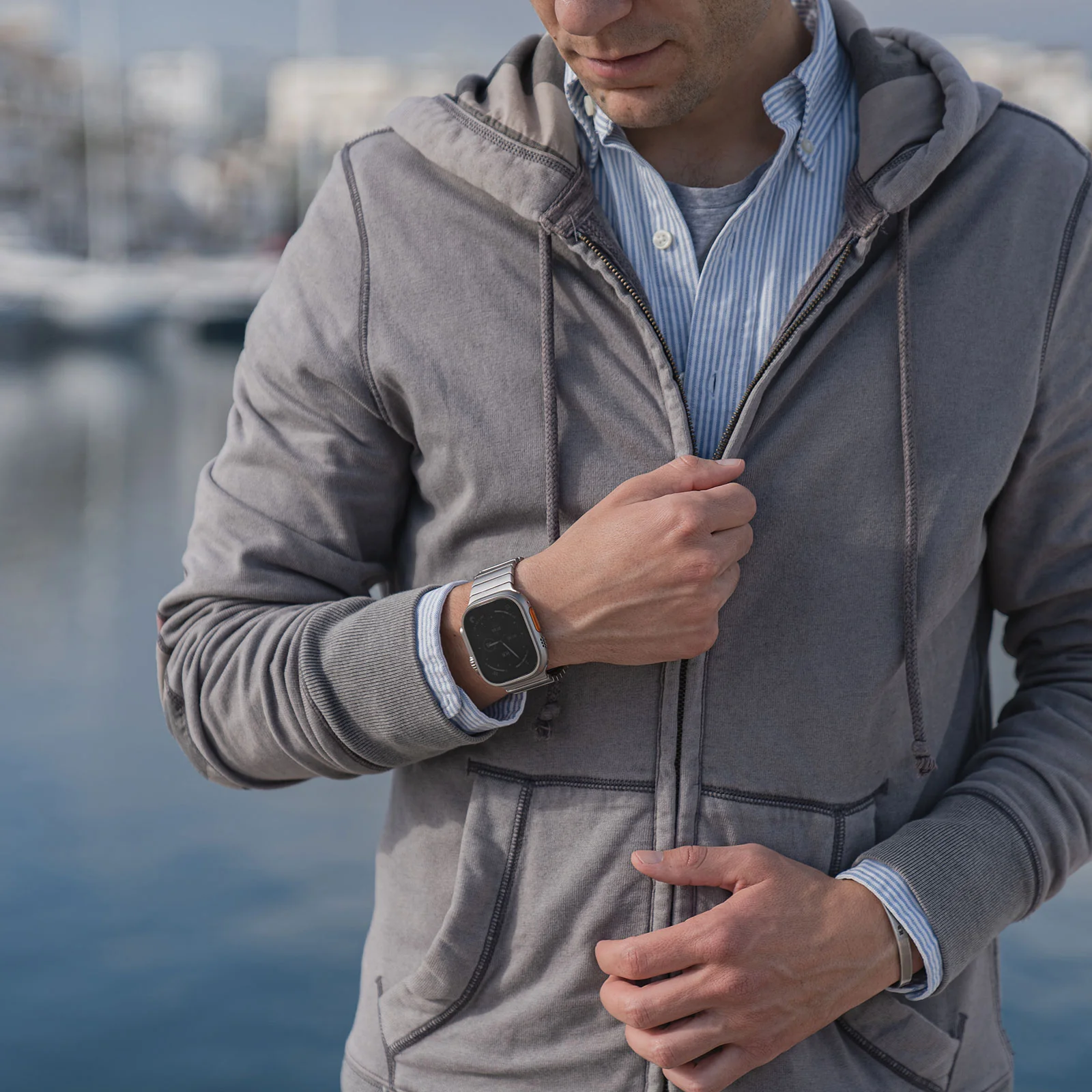 arktisband Apple Watch Ultra Edelstahl Armband "Commander" - Image 11