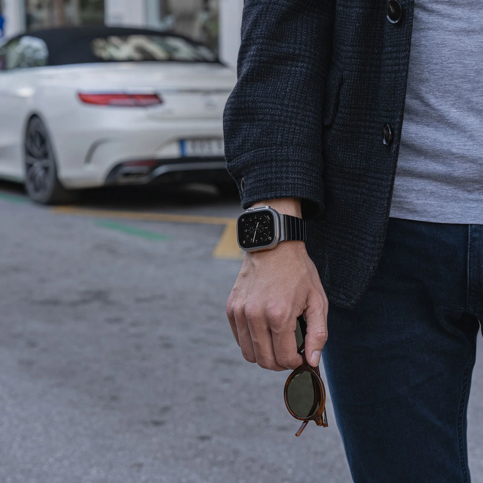 arktisband Apple Watch Ultra Edelstahl Armband "Commander" - Image 4
