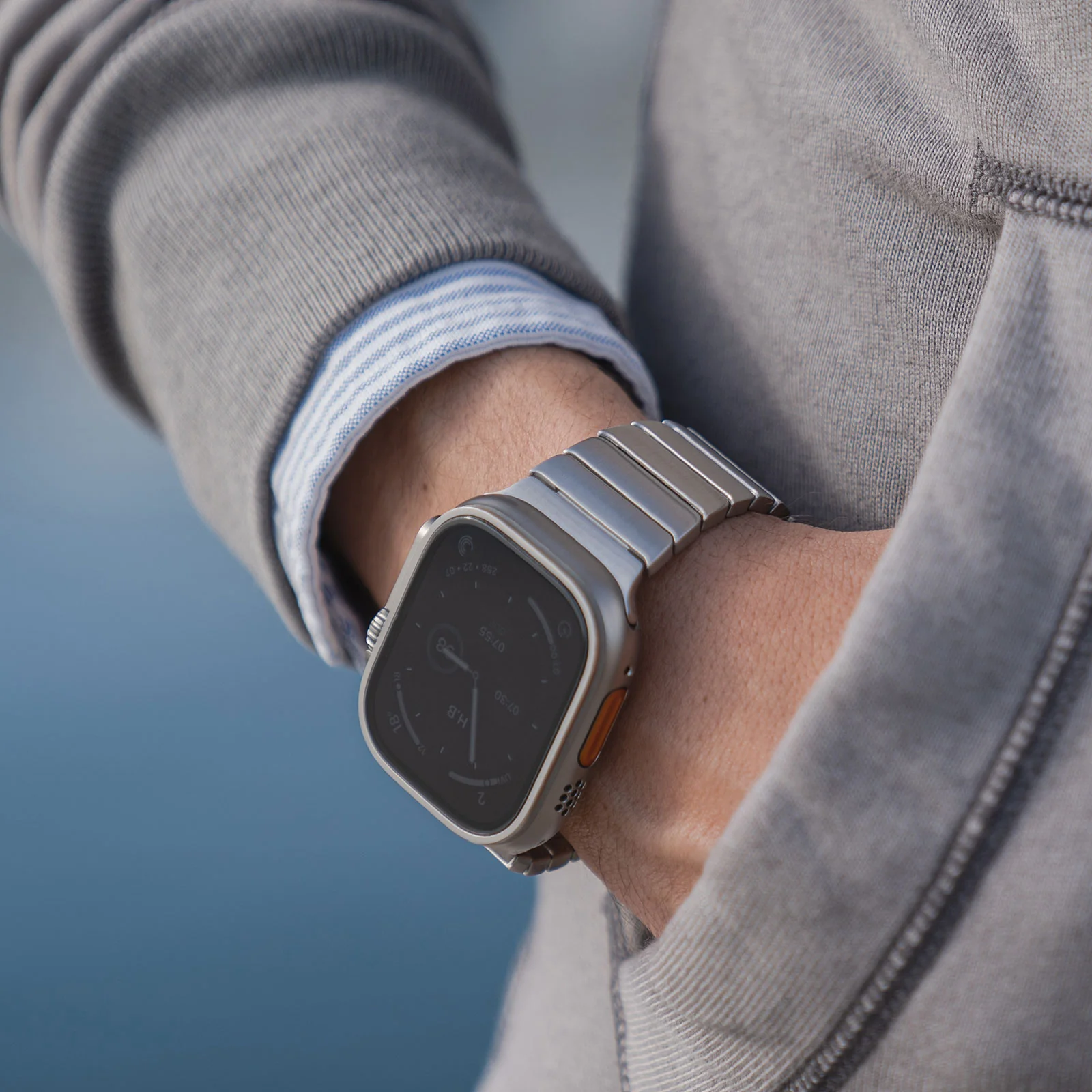 arktisband Apple Watch Ultra Edelstahl Armband "Commander" - Image 9